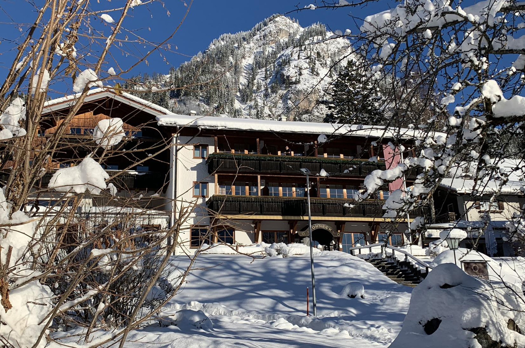 Unterkunft im Allgäu: Alpenhotel Sonneck in Bad Hindelang im Allgäu - Alpenhotel Sonneck in Bad Hindelang