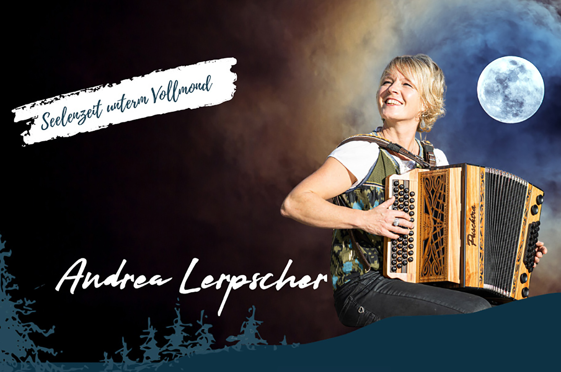 Veranstaltungen im Oberallgäu: Mondnächte mit Andrea Lerpscher am Hochgrat in Oberstaufen / Steibis - Mondnächte mit Andrea Lerpscher am Hochgrat