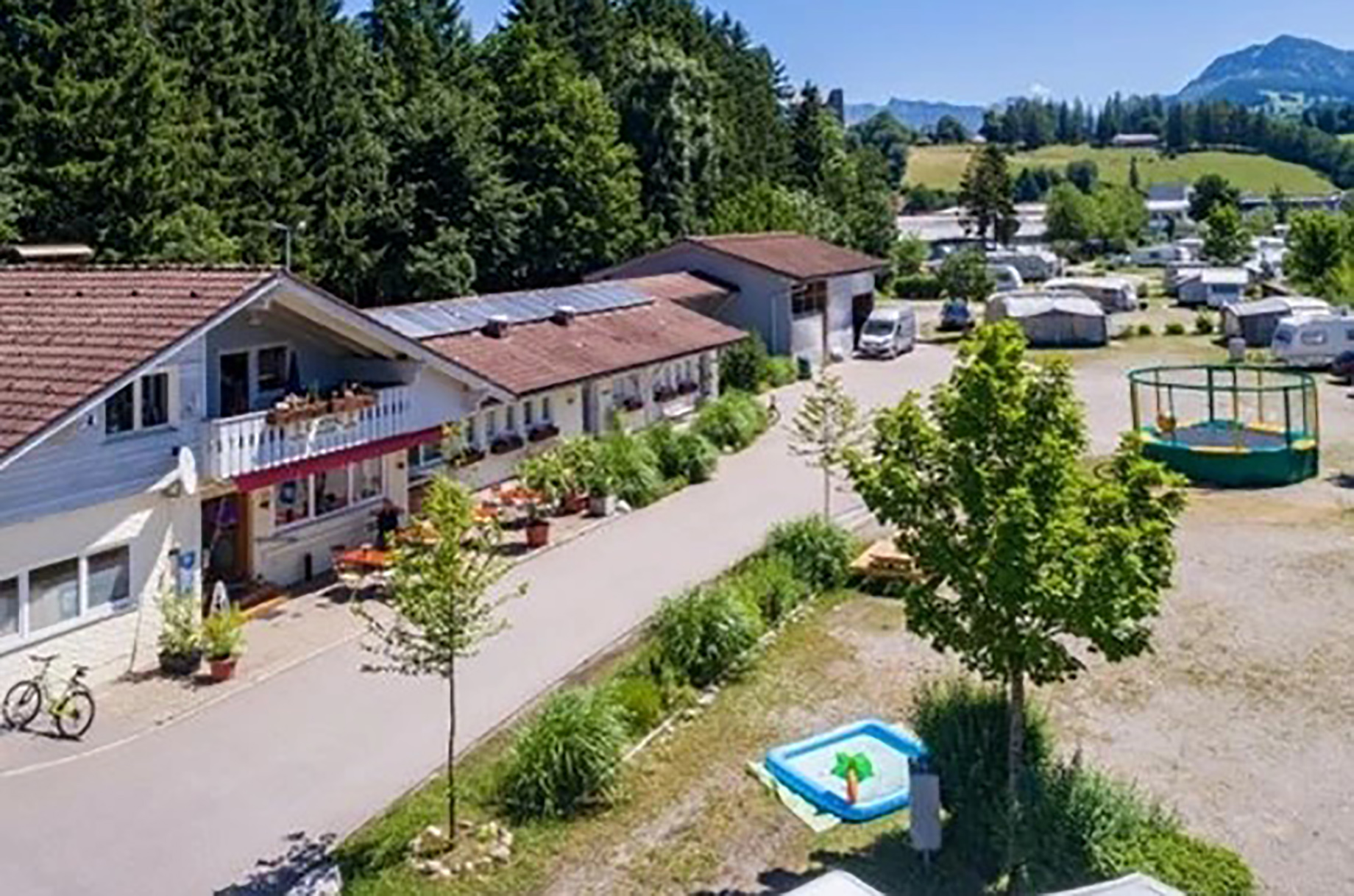 Hotels und Ferienwohnungen im Oberallgäu - Deutschland - Ferienwohnungen im IllerCamping Sonthofen - Ferienwohnungen im IllerCamping Sonthofen