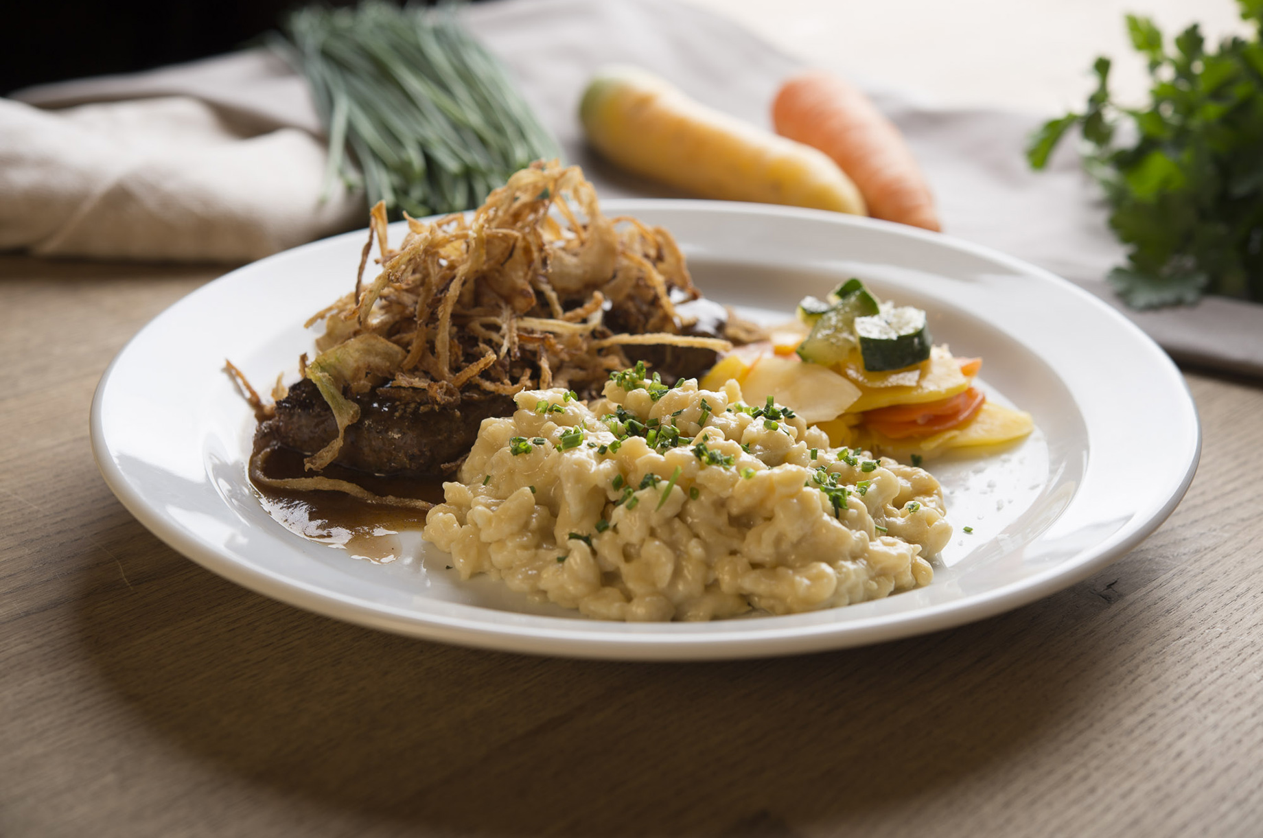 Hotels und Ferienwohnungen im Oberallgäu - Betriebsart | Angebot: Restaurant - Wertach - Tante Paula in Wertach am Grüntensee - Tante Paula in Wertach am Grüntensee