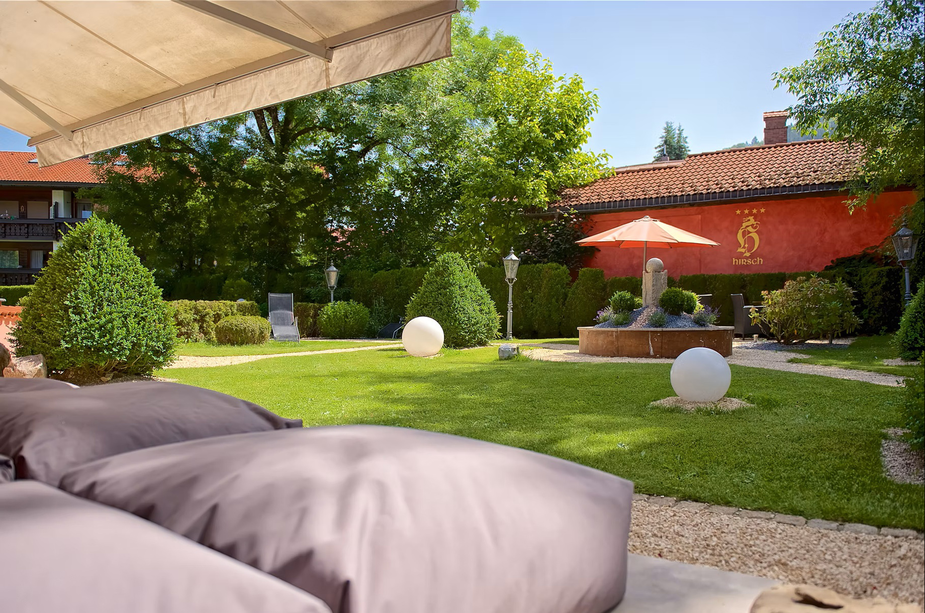 Hotels und Ferienwohnungen im Oberallgäu - Oberallgäu - Ein Sommerabend für Genießer im Hotel Hirsch - Ein Sommerabend für Genießer im Hotel Hirsch