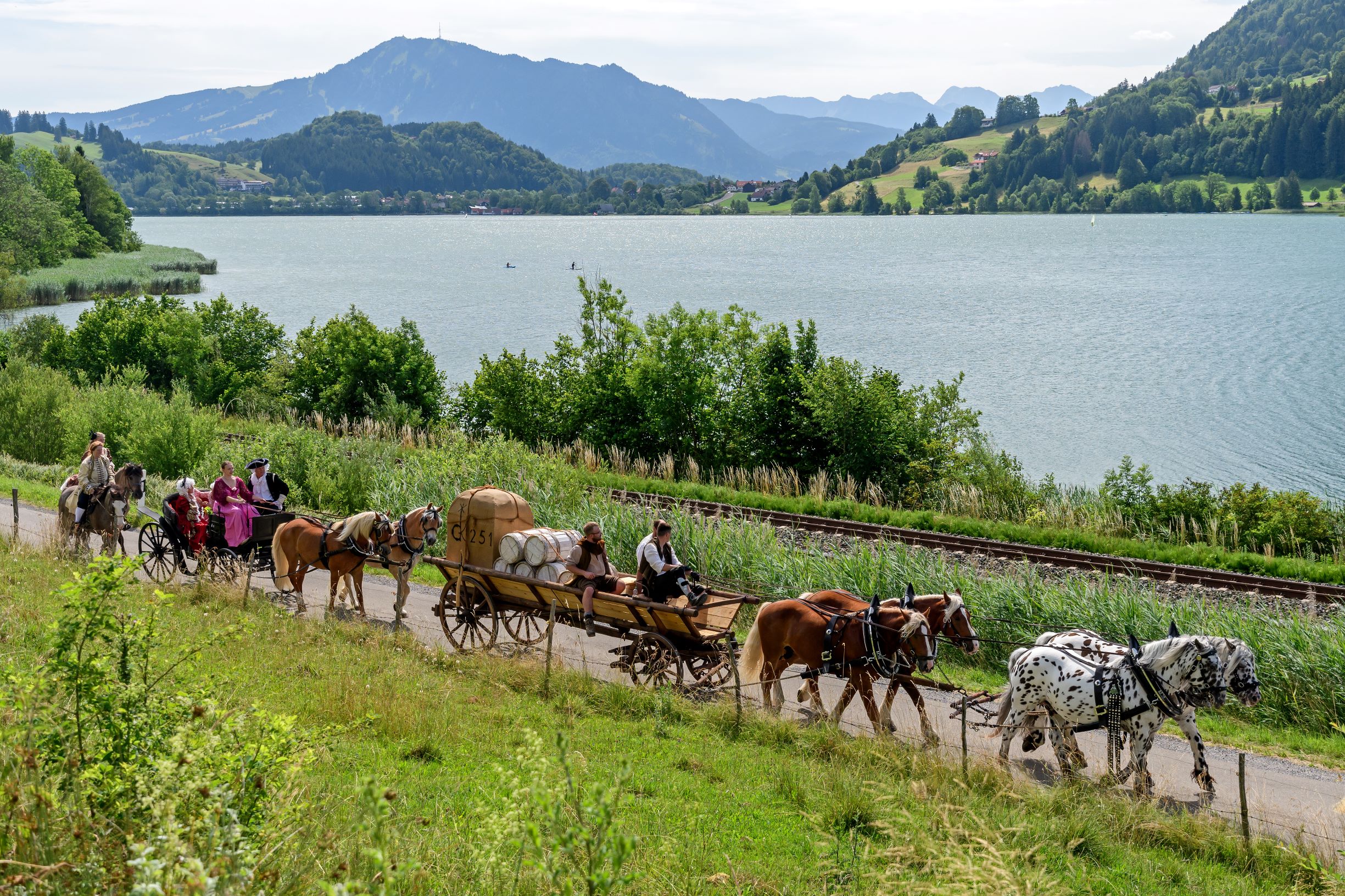 Veranstaltungen im Oberallgäu: Historischer Salzzug von Immenstadt über Oberstaufen nach Simmerberg - Historischer Salzzug durch das Allgäu am 11.07.2026