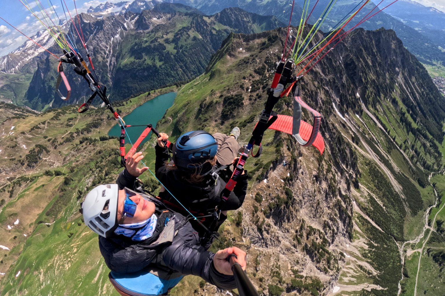 Hotels und Ferienwohnungen im Oberallgäu - Wetter: bei schönem Wetter - Deutschland - Erlebe die 3. Dimension - beim Tandemfliegen mit HochHinaus im Allgäu - Erlebe die 3. Dimension - beim Tandemfliegen im Allgäu