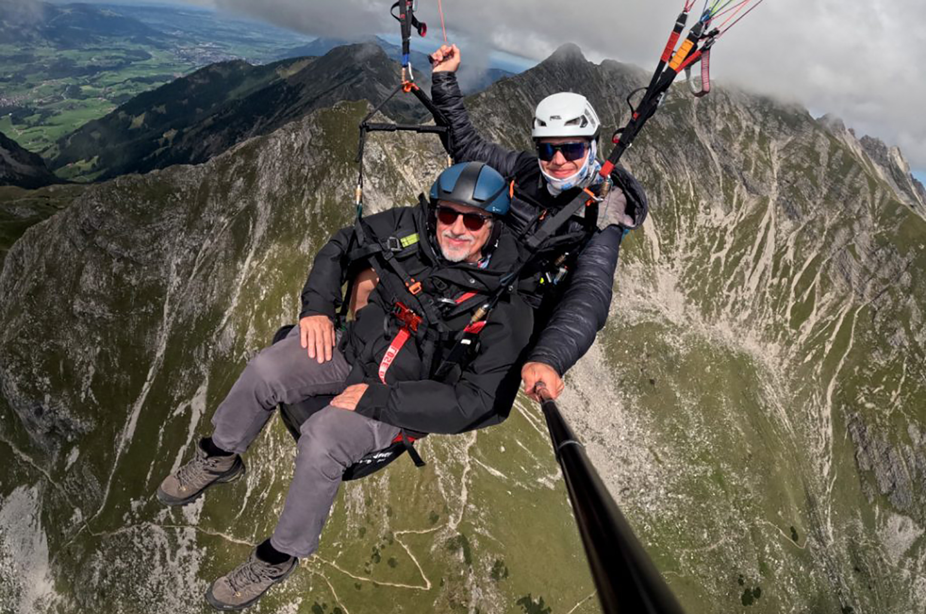 Erlebnisse im Oberallgäu: Erlebe die 3. Dimension - beim Tandemfliegen mit HochHinaus im Allgäu - Erlebe die 3. Dimension - beim Tandemfliegen im Allgäu