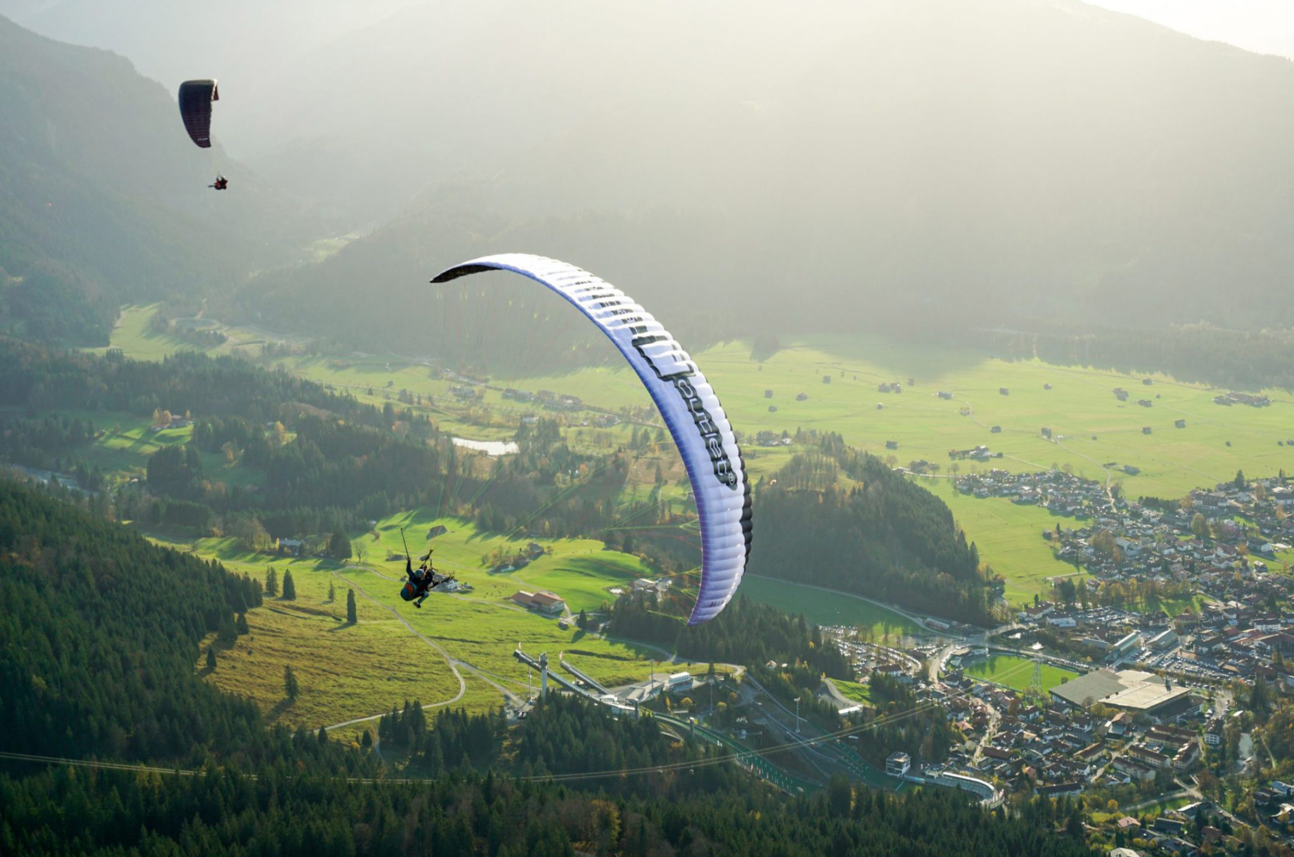 Erlebnisse im Oberallgäu: Erlebe die 3. Dimension - beim Tandemfliegen im Allgäu