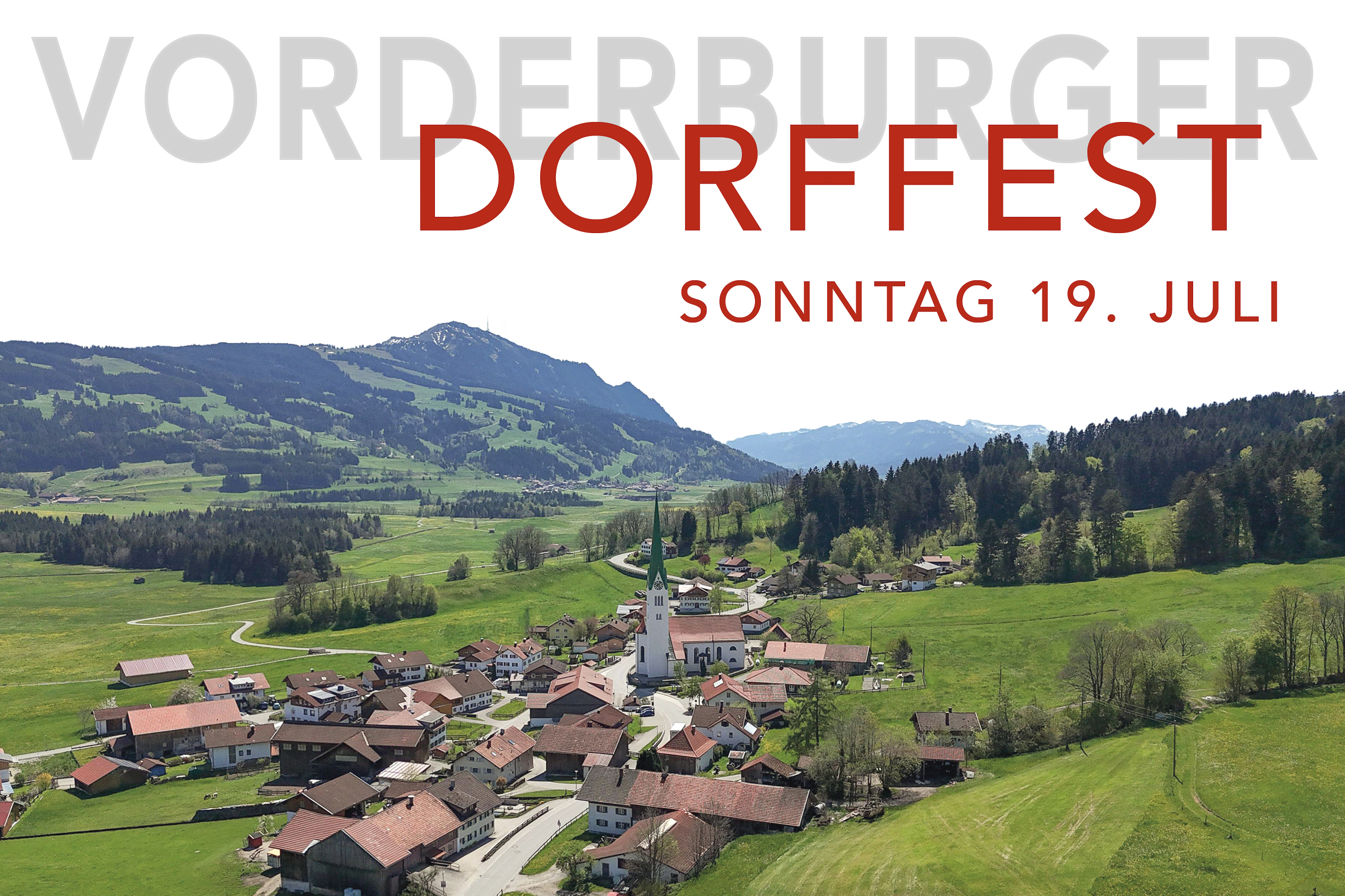 Dorffest am 19.07.2026 in Rettenberg - Vorderburg | Veranstaltungen im