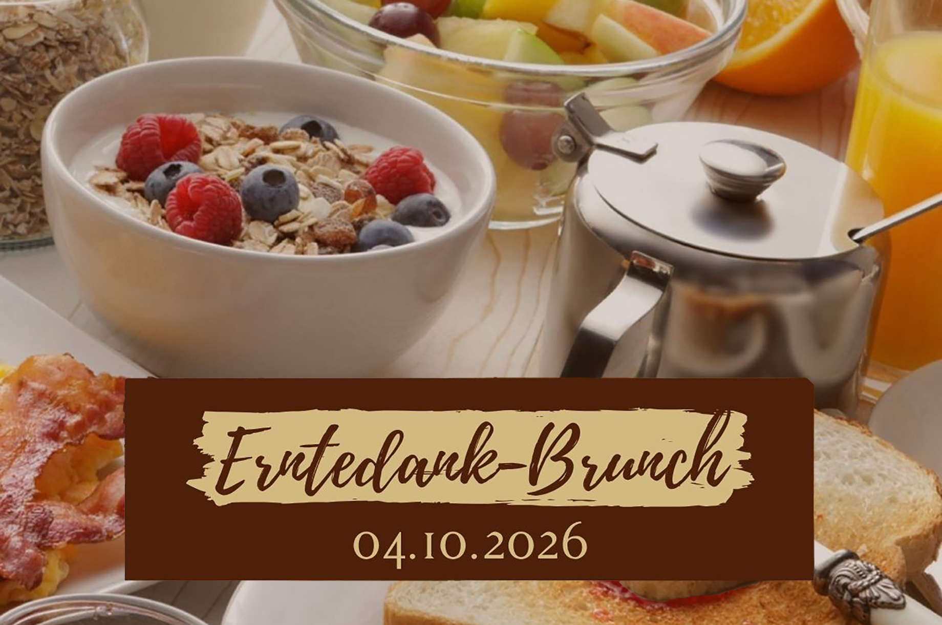 Hotels und Ferienwohnungen im Oberallgäu - Bayern - Erntedank-Brunch in der Fasshalle Kempten - Erntedank-Brunch in der Fasshalle Kempten