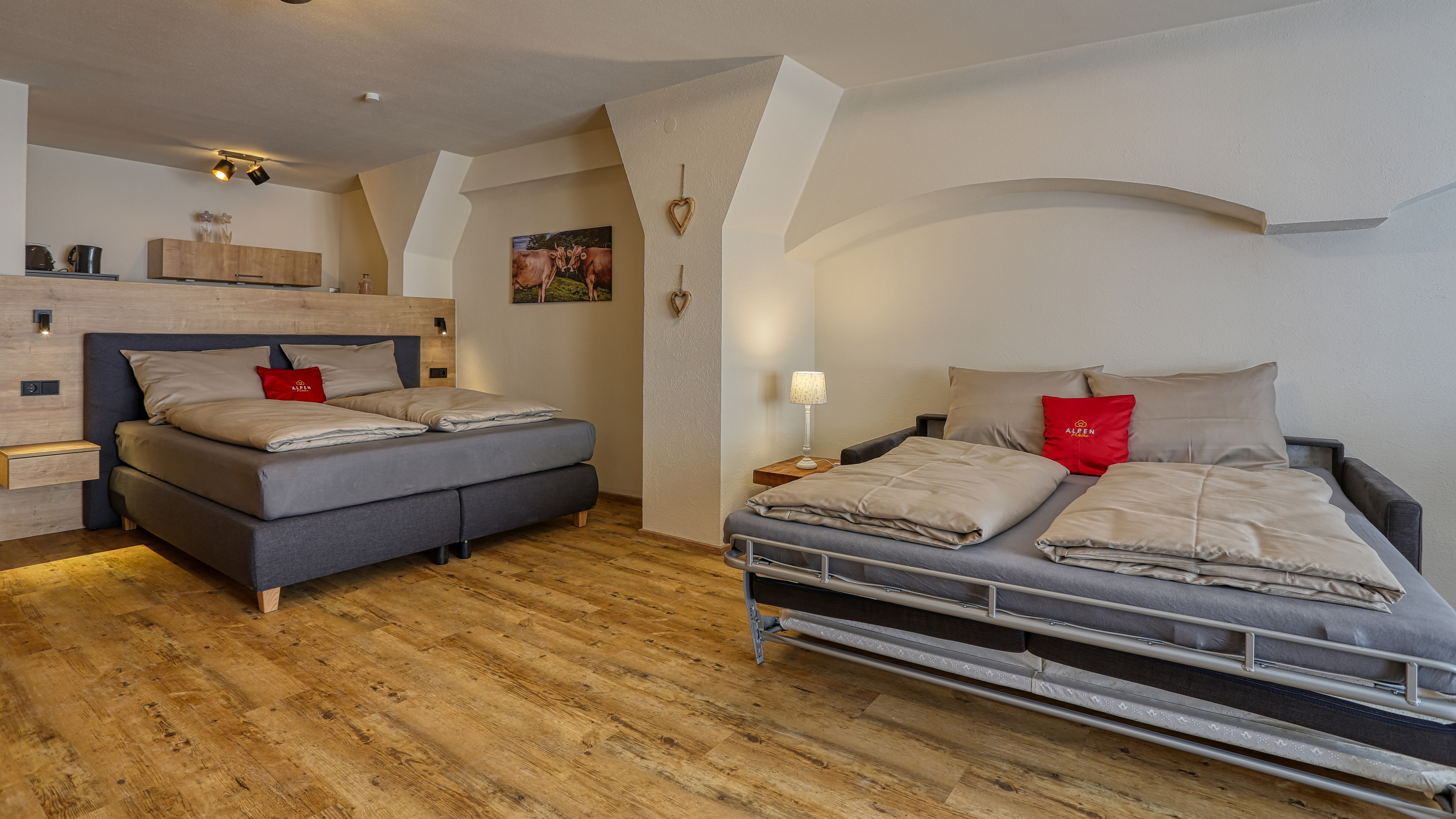 Hotels und Ferienwohnungen im Oberallgäu - Ausstattung: WLAN inklusive - Bayern - Alpenwolke - Ferienappartements in Kempten im Allgäu - Alpenwolke Appartements - Kempten