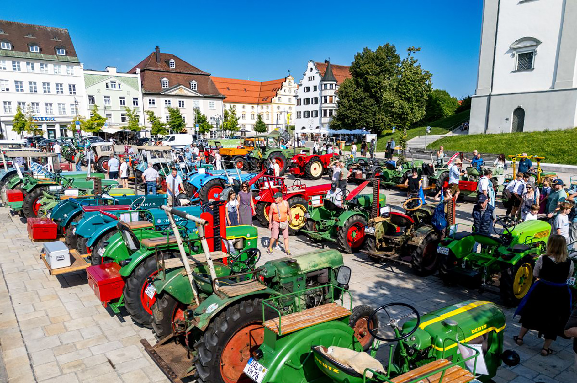 Hotels und Ferienwohnungen im Oberallgäu - Traktorentreffen auf Allgäuer Festwoche 2026 in Kempten im Allgäu - Allgäuer Festwoche 2026 in Kempten im Allgäu