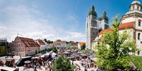 Hotels und Ferienwohnungen im Oberallgäu - Kempten und Umgebung - "Street Food Markt" Kempten trifft Herbstmarkt - Street Food Markt Mai 2024 in Kempten