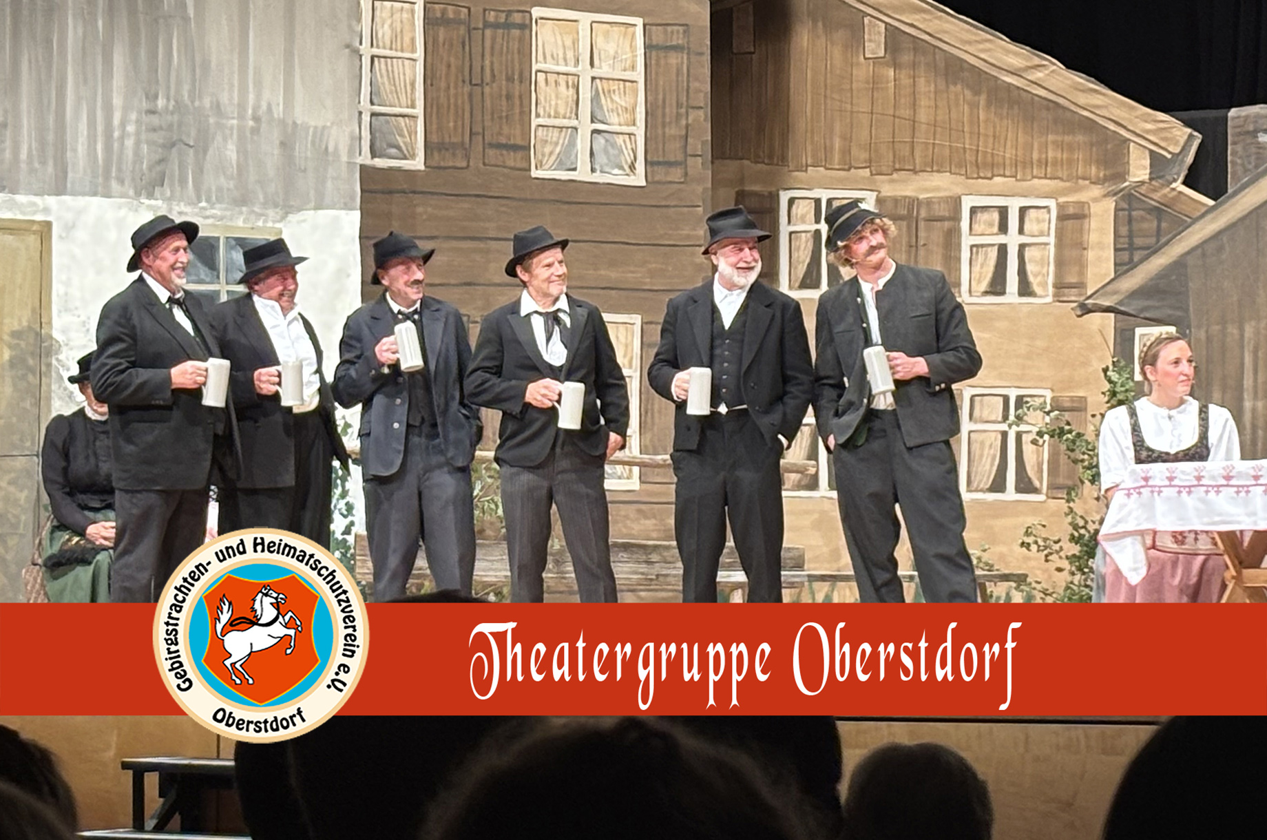 Veranstaltungen im Oberallgäu: Pauls Üüfsatz - Bühnenspiel der Theatergruppe Oberstdorf - Pauls Üüfsatz - Bühnenspiel der Theatergruppe Oberstdorf