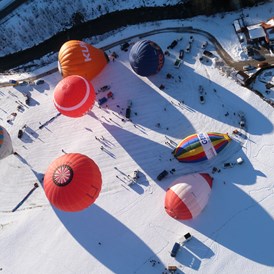 Veranstaltungen im Oberallgäu: Montgolfiade mit Ballonglühen in Wertach im Allgäu - 7. Allgäulino Montgolfiade 2023 mit Ballonglühen in Wertach