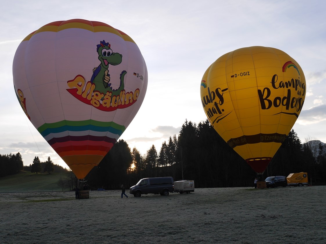 Veranstaltungen im Oberallgäu: Montgolfiade mit Ballonglühen in Wertach im Allgäu - 7. Allgäulino Montgolfiade 2023 mit Ballonglühen in Wertach