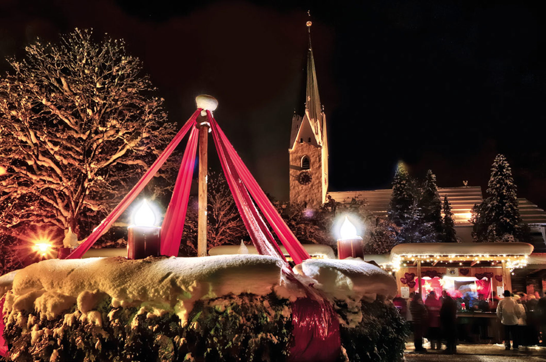 Hotels und Ferienwohnungen im Oberallgäu - Volksmusik und Mundart beim Oberstdorfer Advent  - Oberstdorfer Advent 2025 | Beginn der Adventszeit 