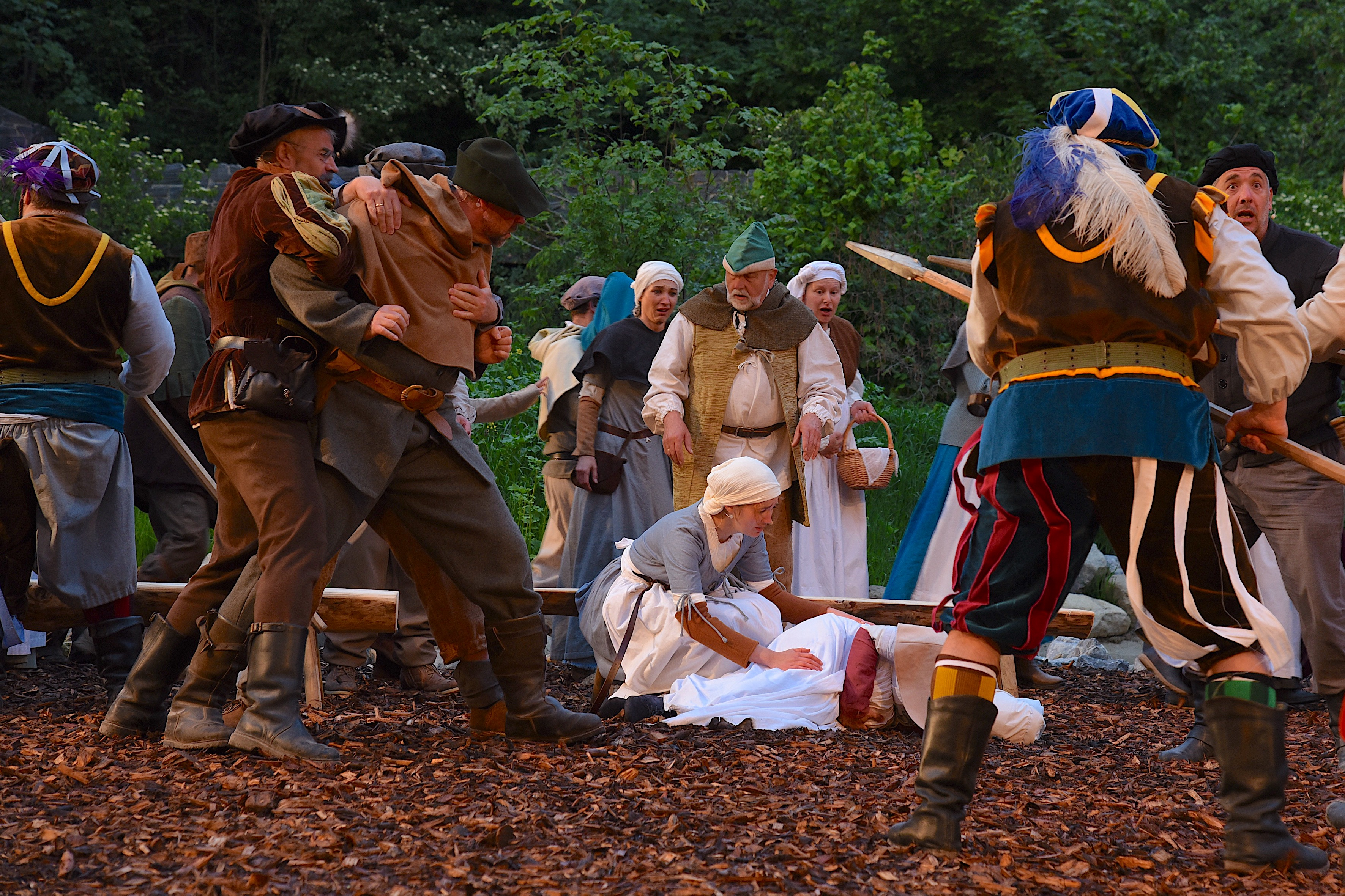 Veranstaltungen im Oberallgäu: 1525 Bauernkrieg - Inszenierung auf der Freilichtbühne Altusried - Bauernkrieg 1525 auf der Allgäuer Freilichtbühne