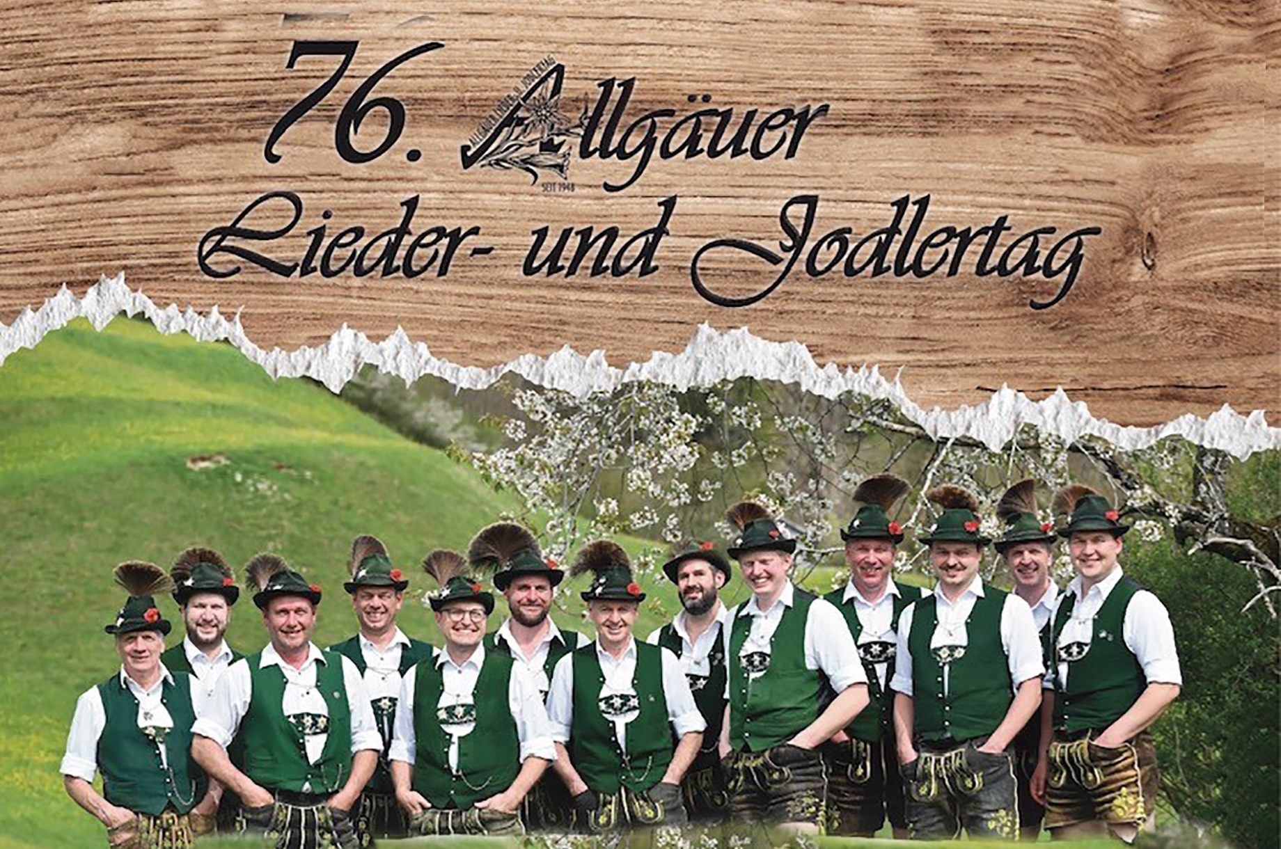 Veranstaltungen im Oberallgäu: Allgäuer Lieder- und Jodlertag in Bad Hindelang - Allgäuer Lieder- und Jodlertag 2026 in Bad Hindelang