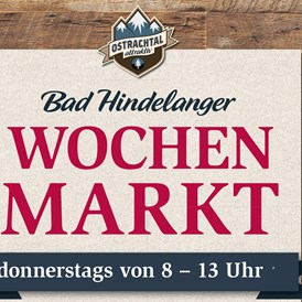 Veranstaltungen im Oberallgäu: Bad Hindelanger Wochenmarkt - Bad Hindelanger Wochenmarkt
