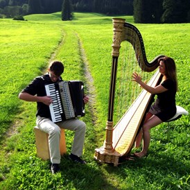 veranstaltung: Banjasto - Konzert für Harfe und Akkordeon