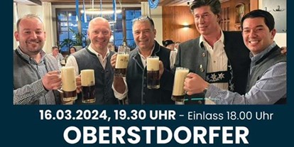 Hotels und Ferienwohnungen im Oberallgäu - Traditionelles Bockbierfest in Oberstdorf - Traditionelles Bockbierfest 2024 in Oberstdorf