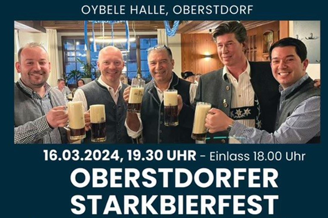 Veranstaltungen im Oberallgäu: Traditionelles Bockbierfest in Oberstdorf - Traditionelles Bockbierfest in Oberstdorf