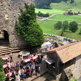 veranstaltung: Burgbelebung auf der Burgruine Sulzberg