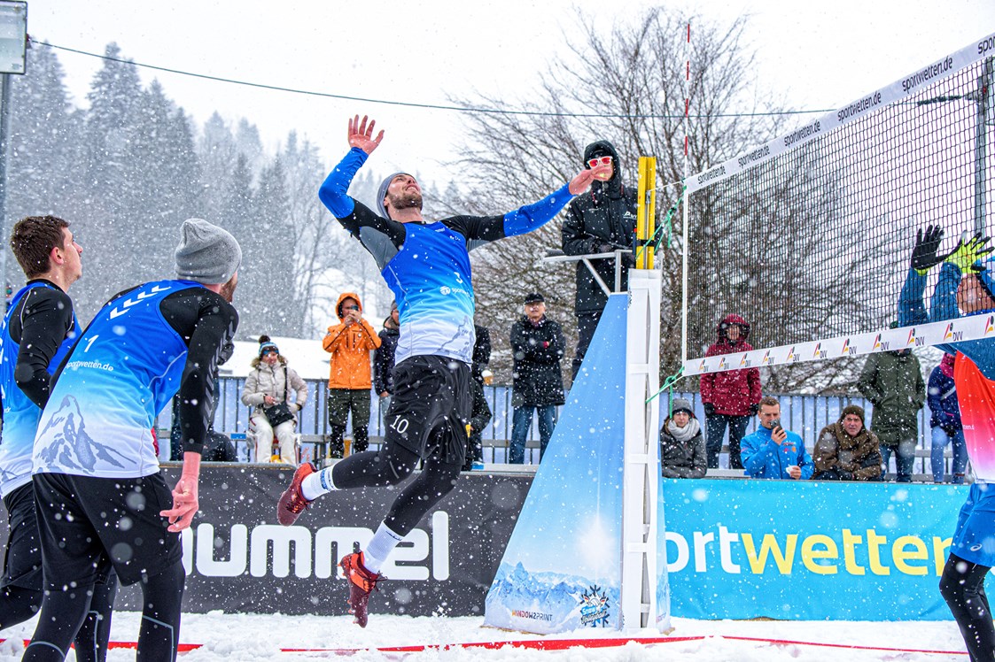 Veranstaltungen im Oberallgäu: Deutsche Meisterschaften im Snow-Volleyball in Oberstaufen - Snow-Volleyball - Deutsche Meisterschaften 2024 in Oberstaufen