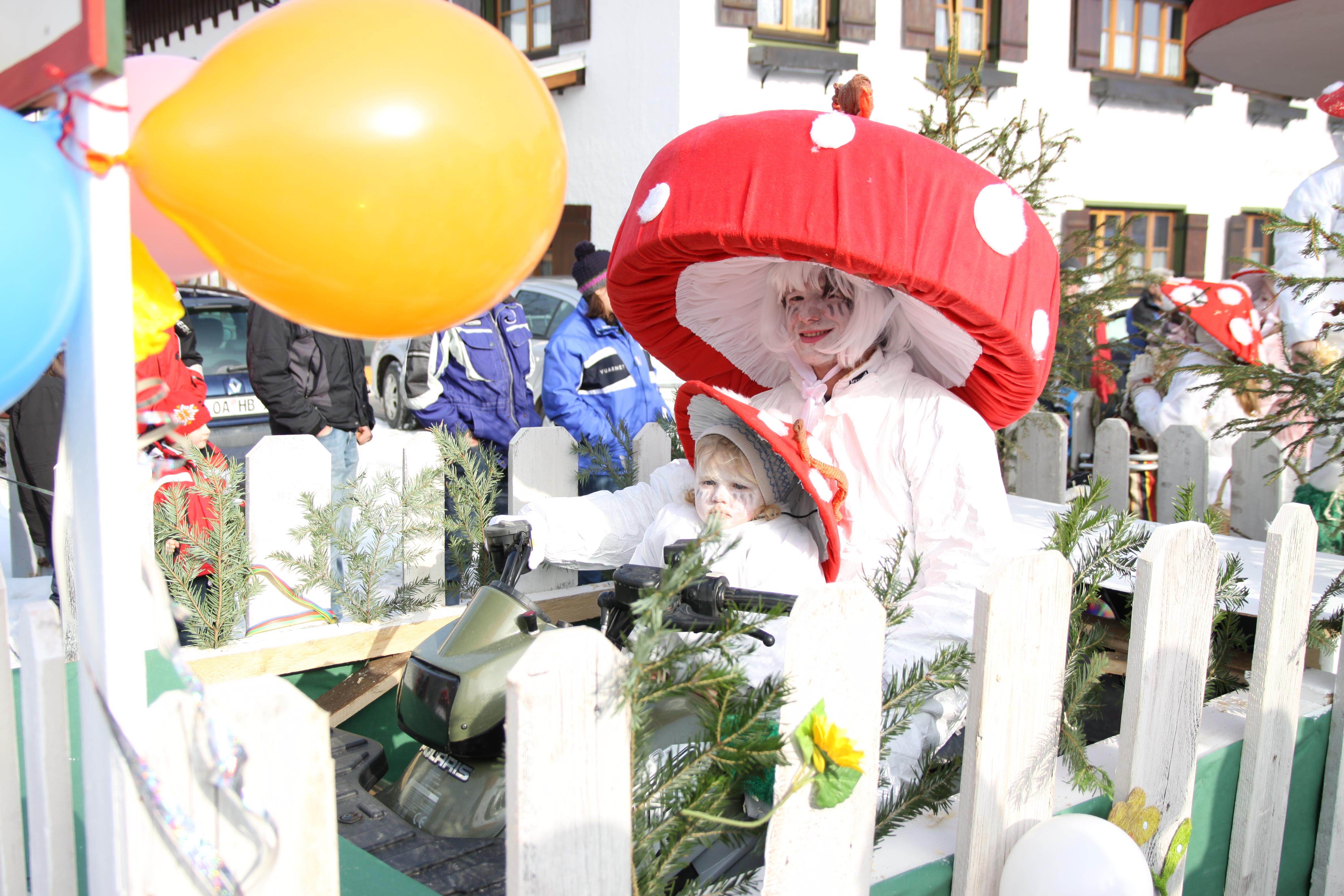 Veranstaltungen im Oberallgäu: Bolsterlanger Faschingsumzug - Faschingsumzug durch Bolsterlang