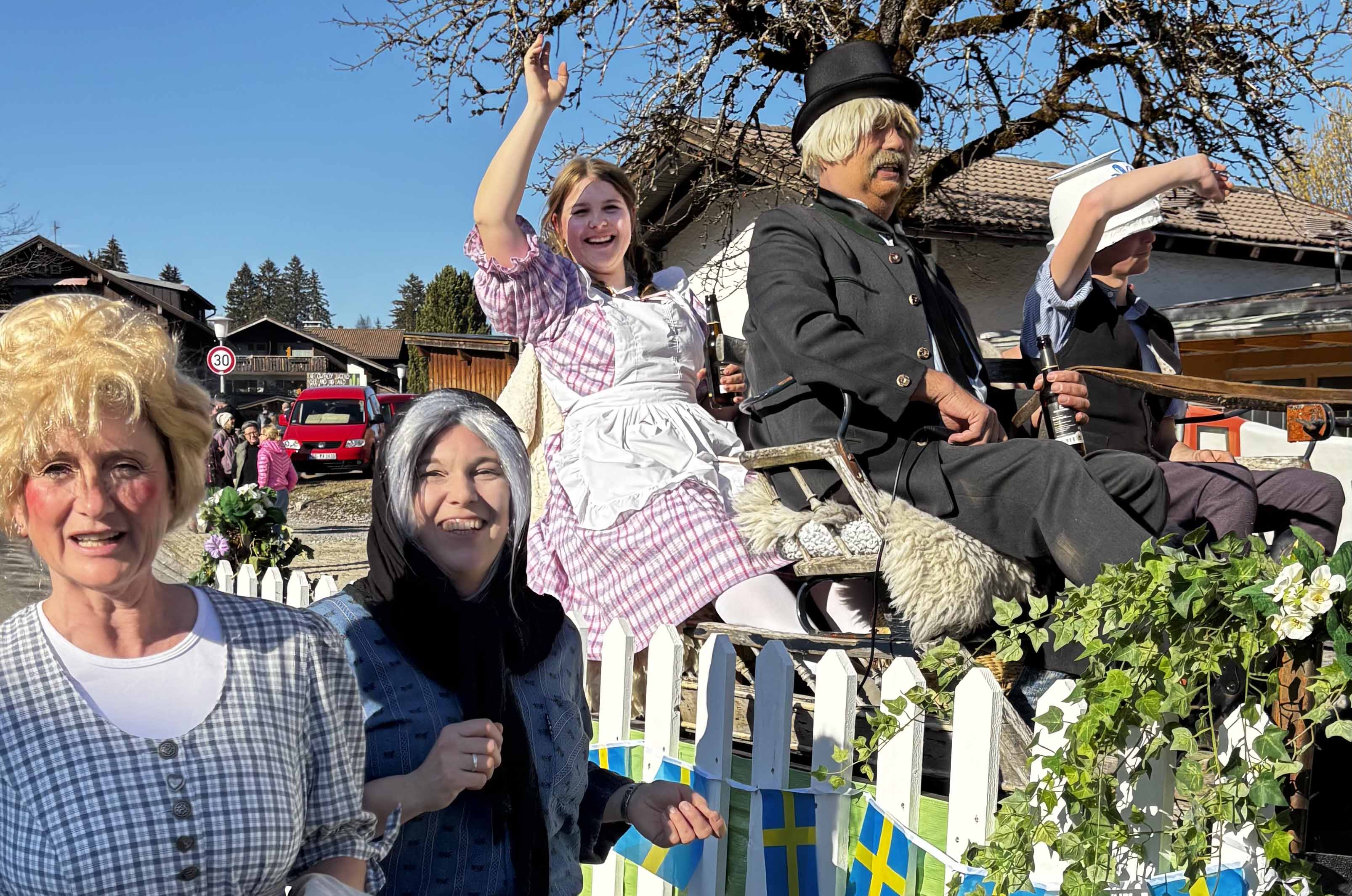 Veranstaltungen im Oberallgäu: Faschingsumzug durch Obermaiselstein - Faschingsumzug 2027 durch Obermaiselstein 