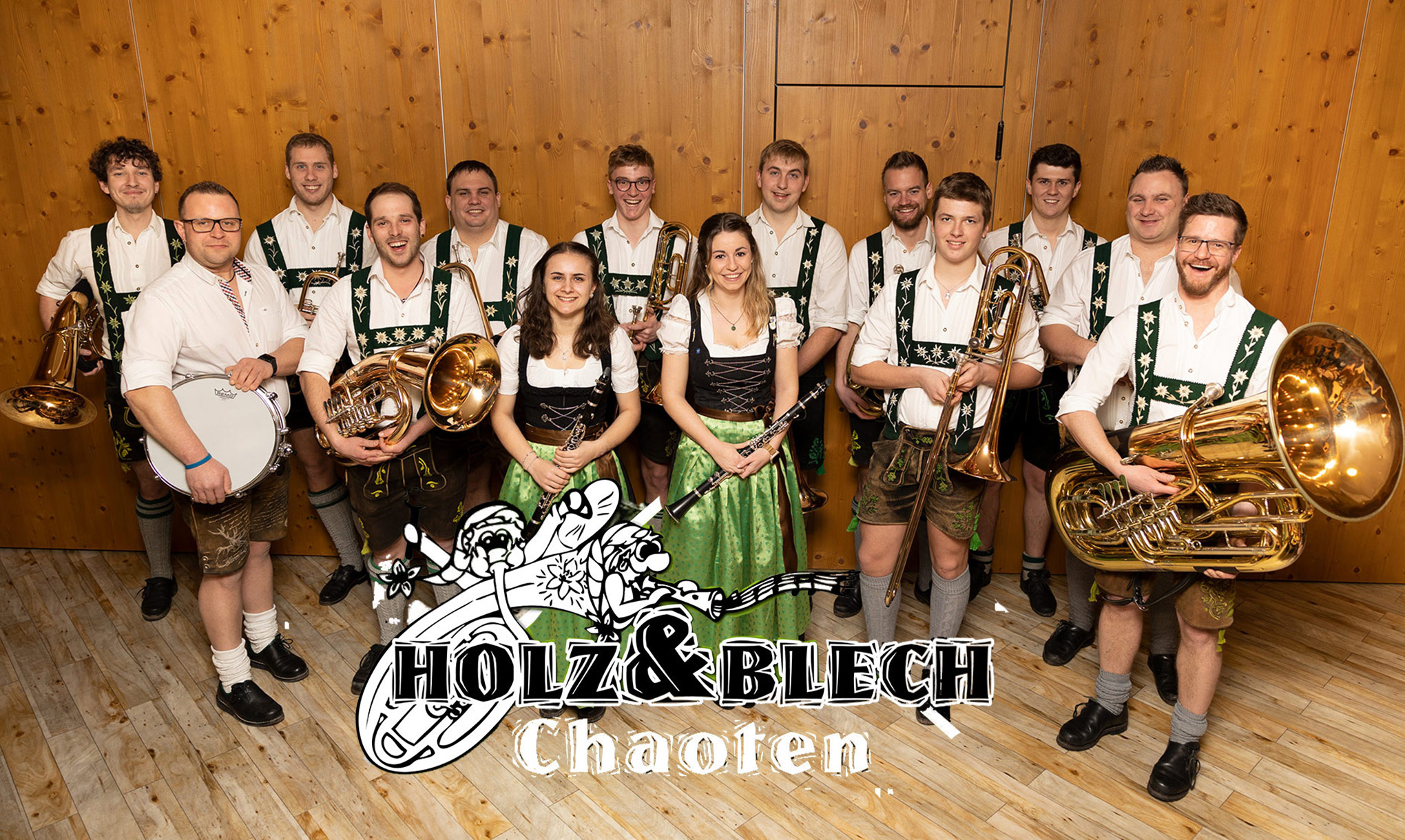 Veranstaltungen im Oberallgäu: Frühschoppenkonzert in Fischen mit den Holz & Blech CHAOTEN - Frühschoppenkonzert in Fischen mit den Holz & Blech CHAOTEN