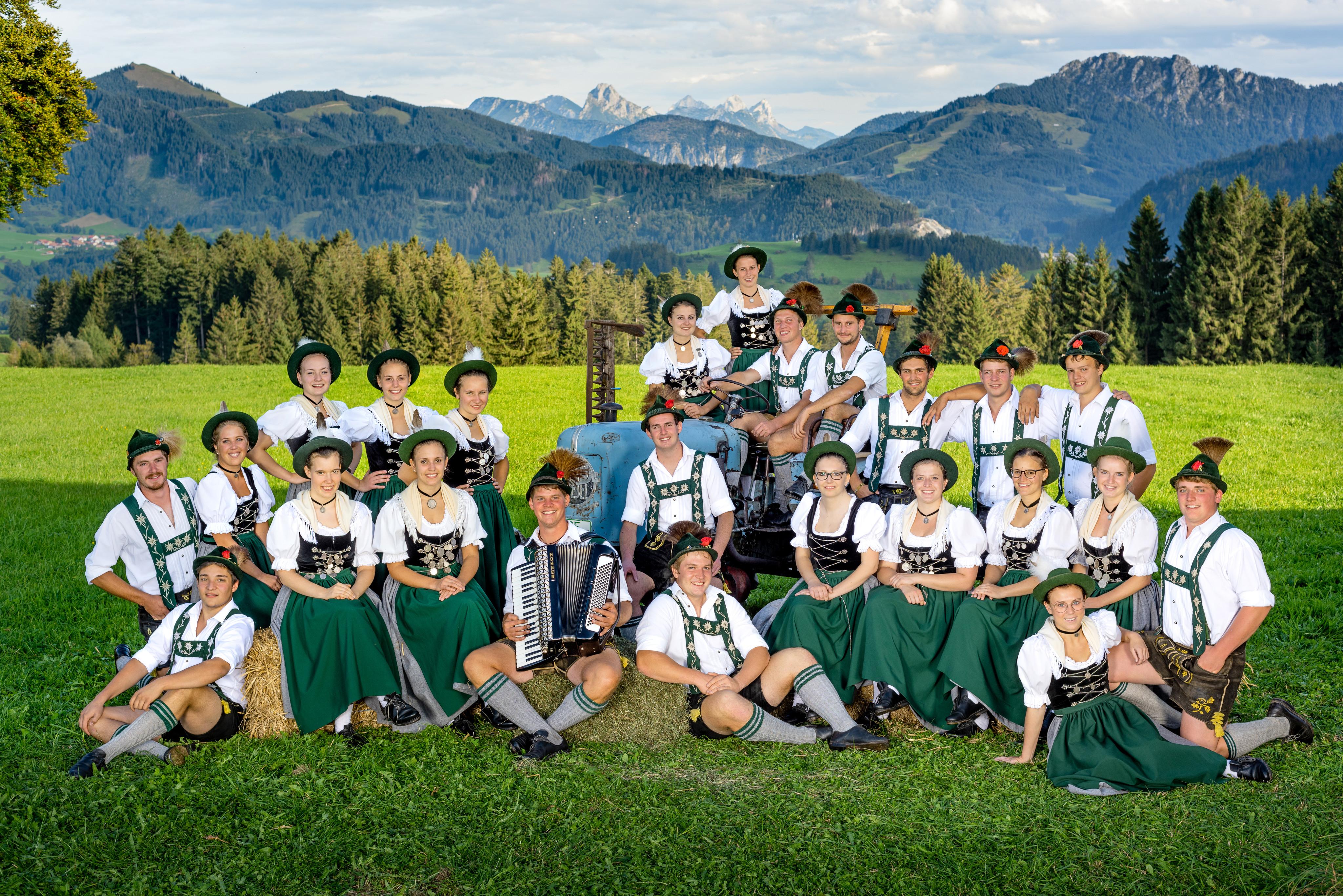 Veranstaltungen im Oberallgäu: Gebirgstrachten- & Heimatverein D´ Wertachtaler - 100-jähriges Jubiläum