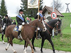Veranstaltungen im Oberallgäu: Georgi-Ritt Steibis