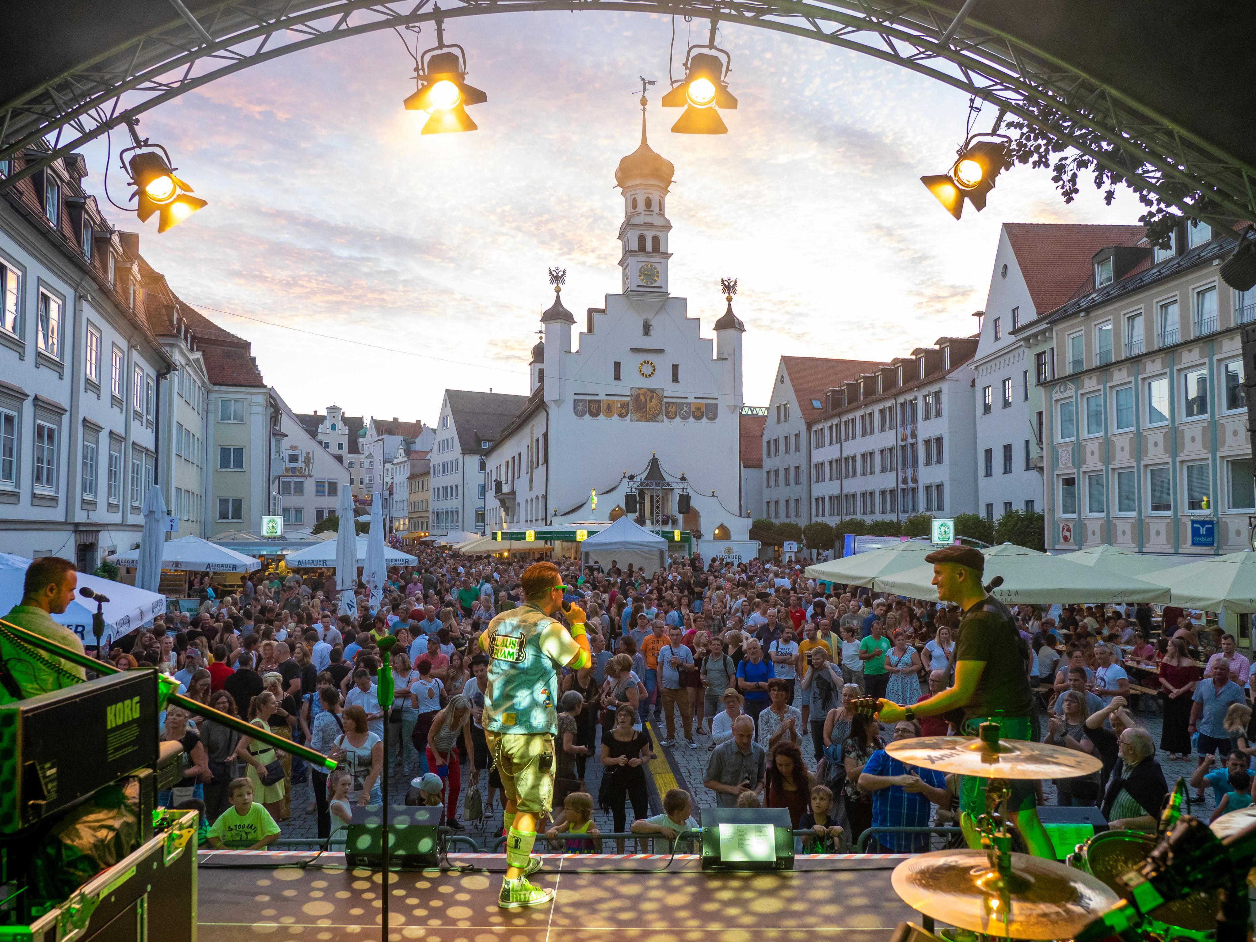 Hotels und Ferienwohnungen im Oberallgäu - Kempten und Umgebung -  Stadtfest in Kempten im Allgäu - Stadtfest 2026 in Kempten im Allgäu