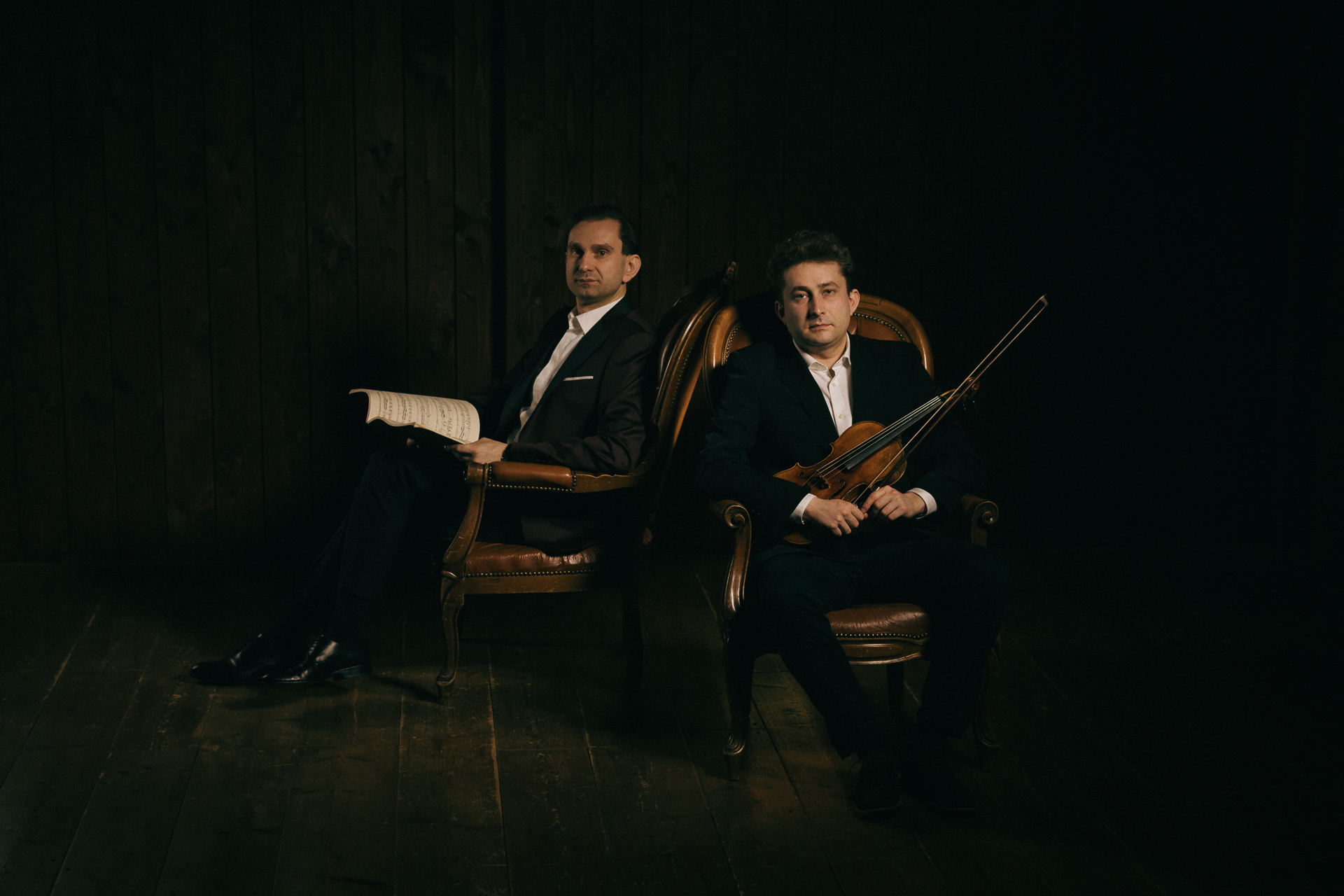 Veranstaltungen im Oberallgäu: Klassik im Schloss Immenstadt präsentiert Kammermusikabend mit Alexander und Andrej Jussow - Kammermusikabend im Schloss Immenstadt