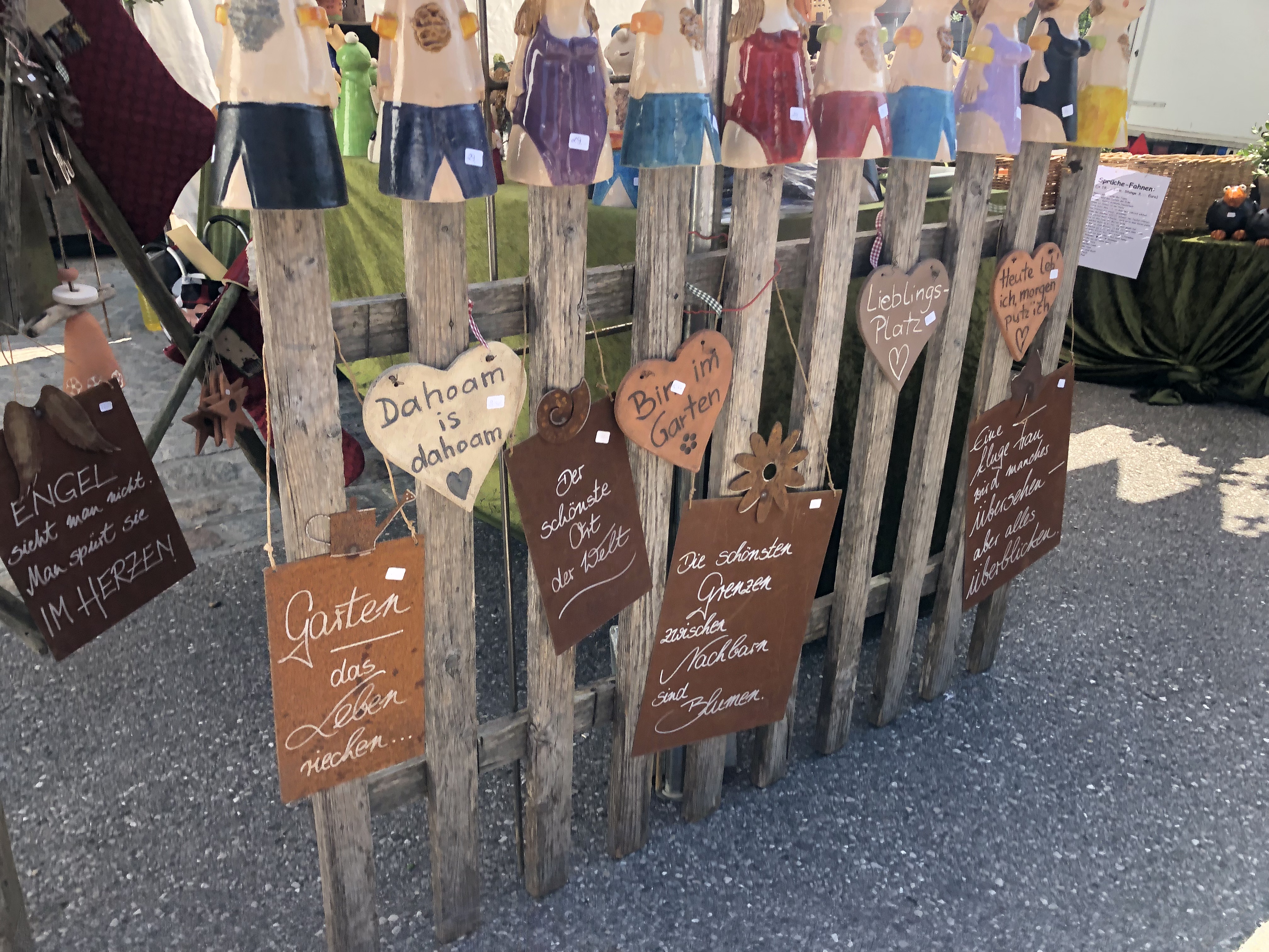 Veranstaltungen im Oberallgäu: Kunsthandwerkermarkt 2021 in Oberstaufen