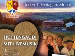 veranstaltung: leider abgesagt: Hüttengaudi mit Livemusik auf der Buronhütte