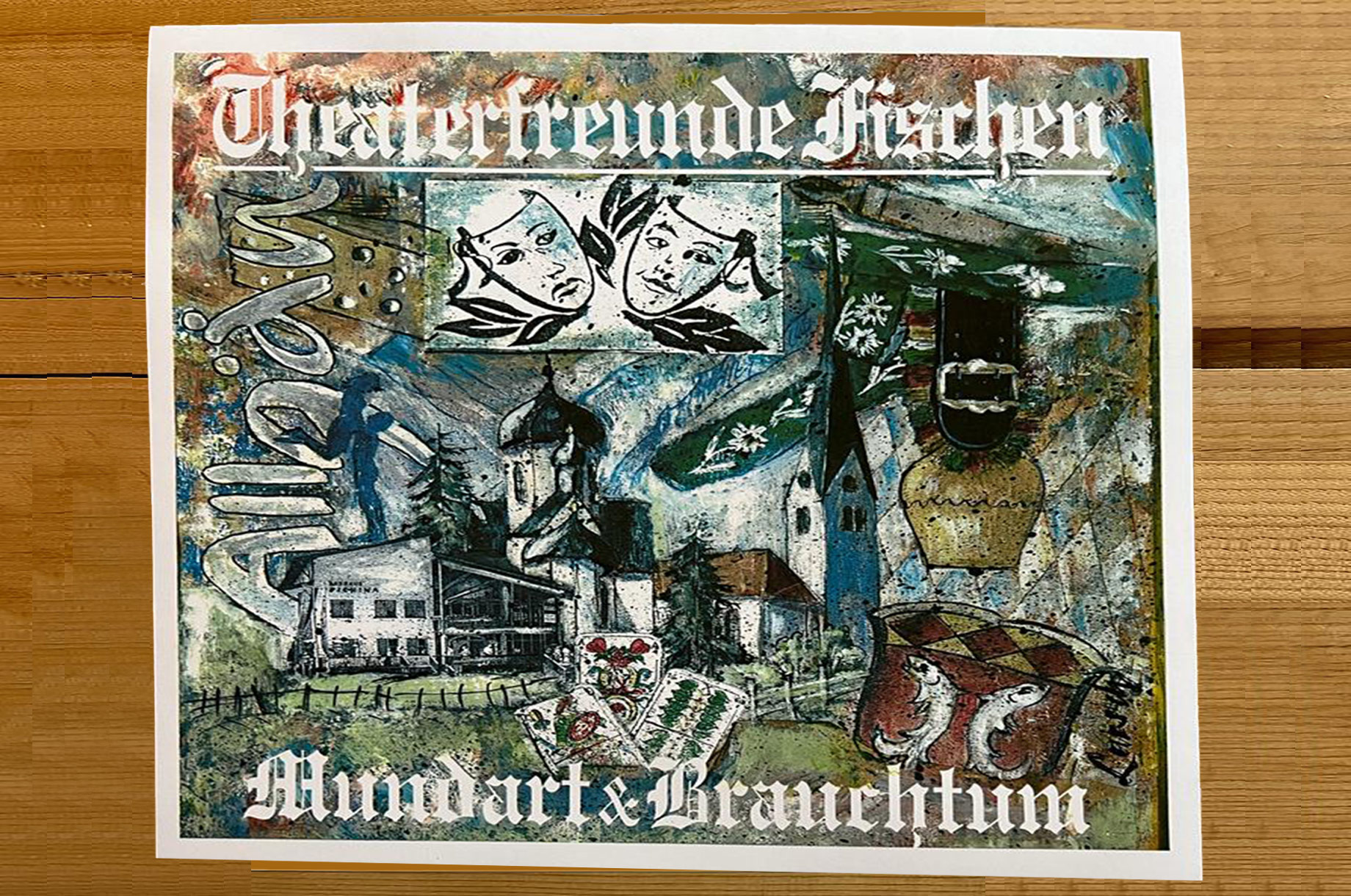 Hotels und Ferienwohnungen im Oberallgäu - Sie spieled wieder - Mundarttheater in Fischen im Oberallgäu - Bauerntheater - in Fischen spielen sie "A Wiesn Gschicht"