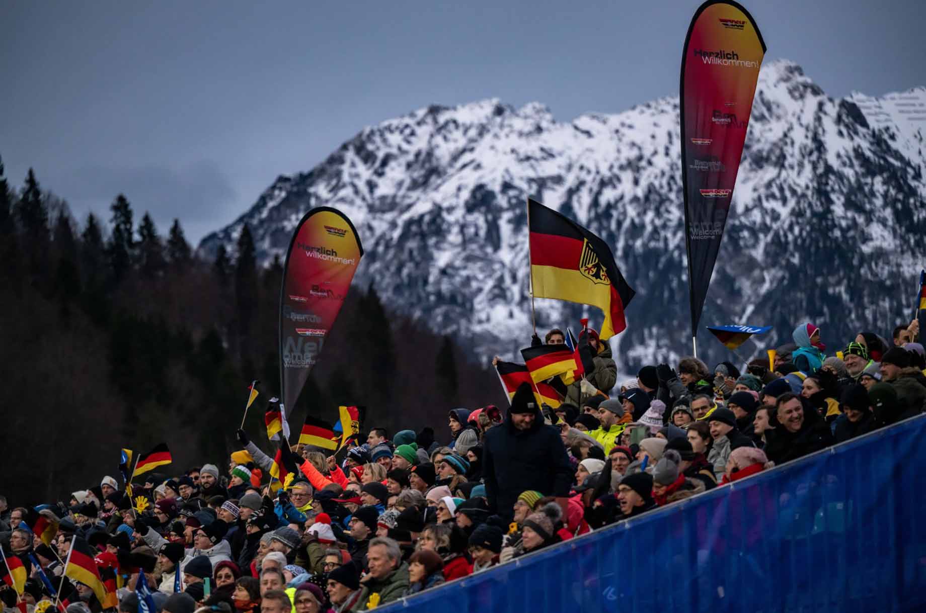 Hotels und Ferienwohnungen im Oberallgäu - Weltcup im Skifliegen in Oberstdorf im Allgäu - Skiflug Weltcup in Oberstdorf im Allgäu
