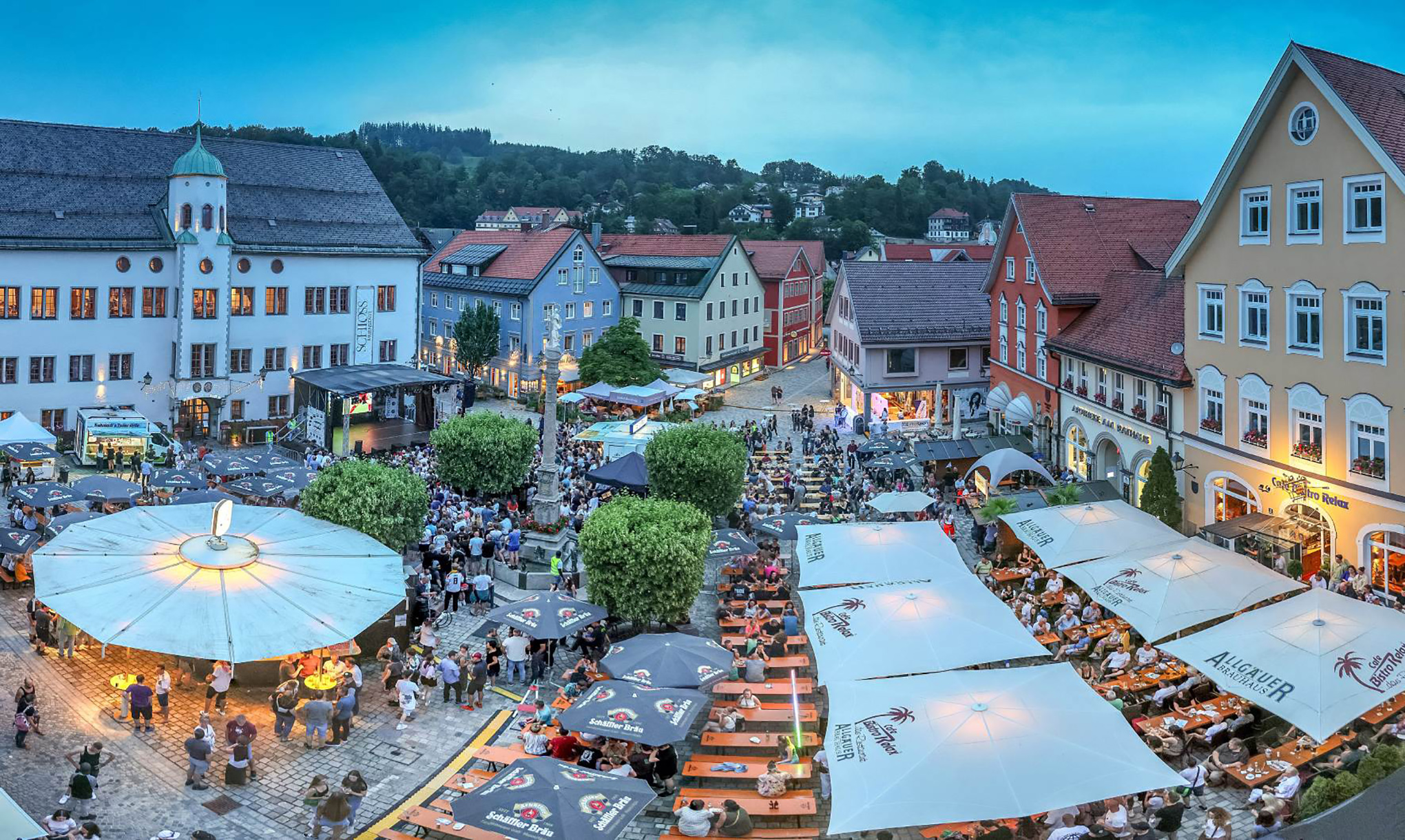 Hotels und Ferienwohnungen im Oberallgäu - Kinder & Familie: Kinderspielplatz - Stadtfest in Immenstadt im Allgäu - Stadtfest 2026 in Immenstadt im Allgäu