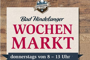 Veranstaltungen im Oberallgäu: Wochenmarkt in Bad Hindelang - Wochenmarkt in Bad Hindelang