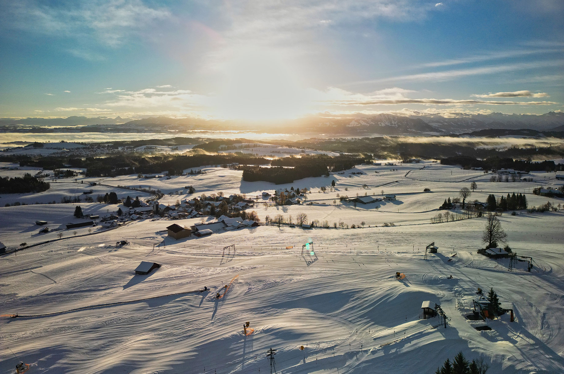 Erlebnisse im Oberallgäu: Schwärzenlifte Eschach im Allgäu - Schwärzenlifte Eschach im Allgäu