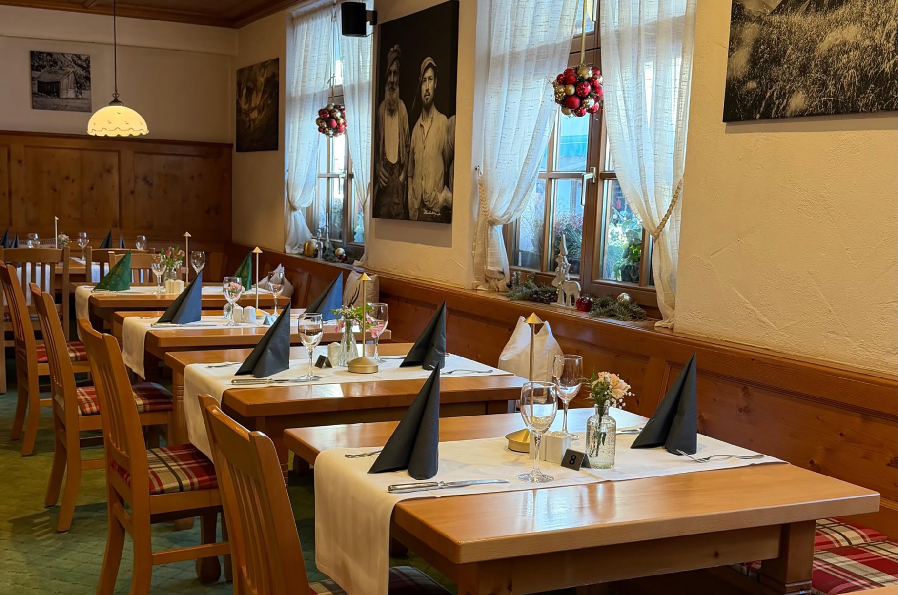 Restaurants im Oberallgäu: Restaurant und Gasthof Oberstdorfer Einkehr in Oberstdorf im Allgäu - Restaurant im Gasthof "Oberstdorfer Einkehr"