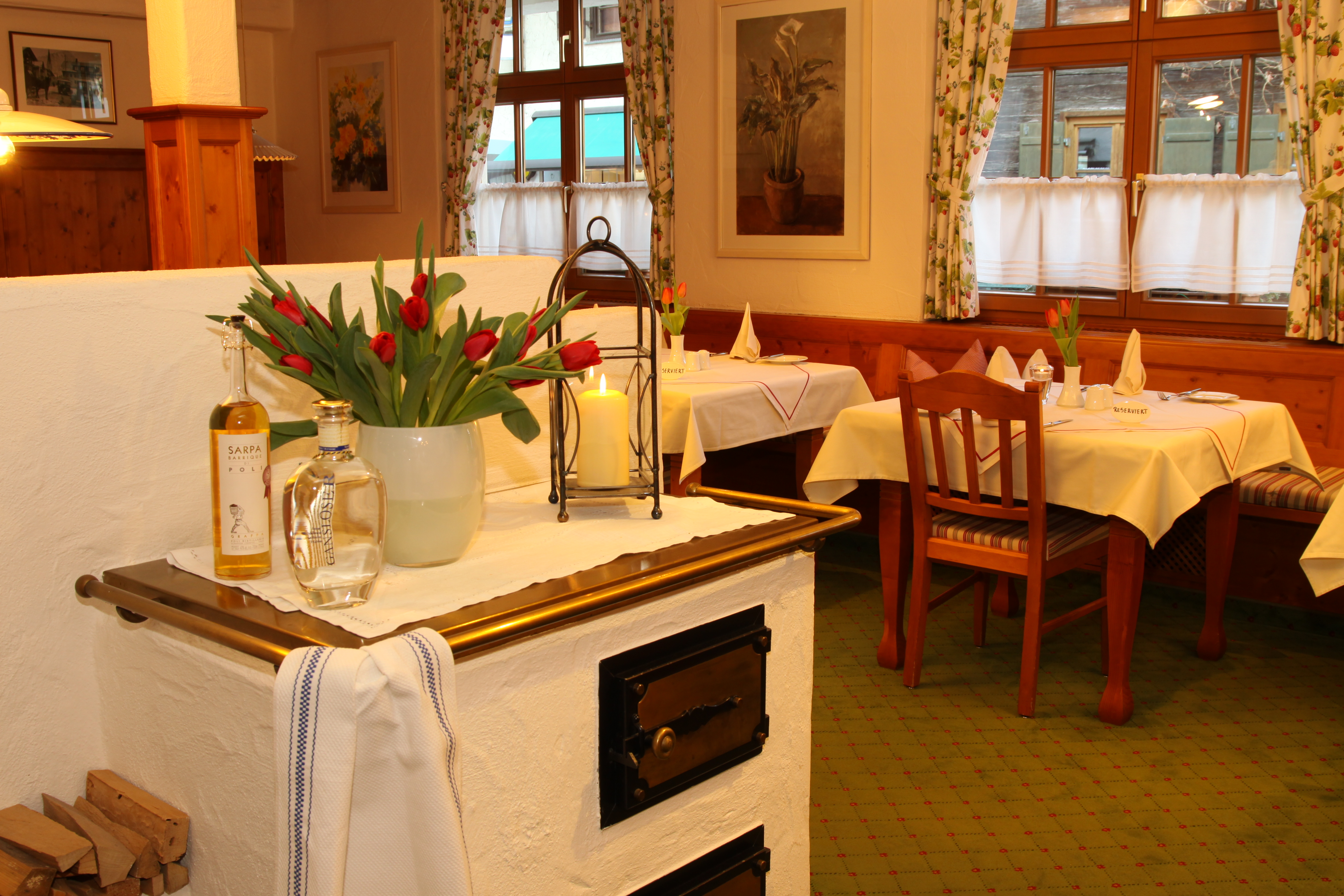 Restaurants im Oberallgäu: Restaurant und Gasthof Oberstdorfer Einkehr in Oberstdorf im Allgäu - Restaurant im Gasthof "Oberstdorfer Einkehr"