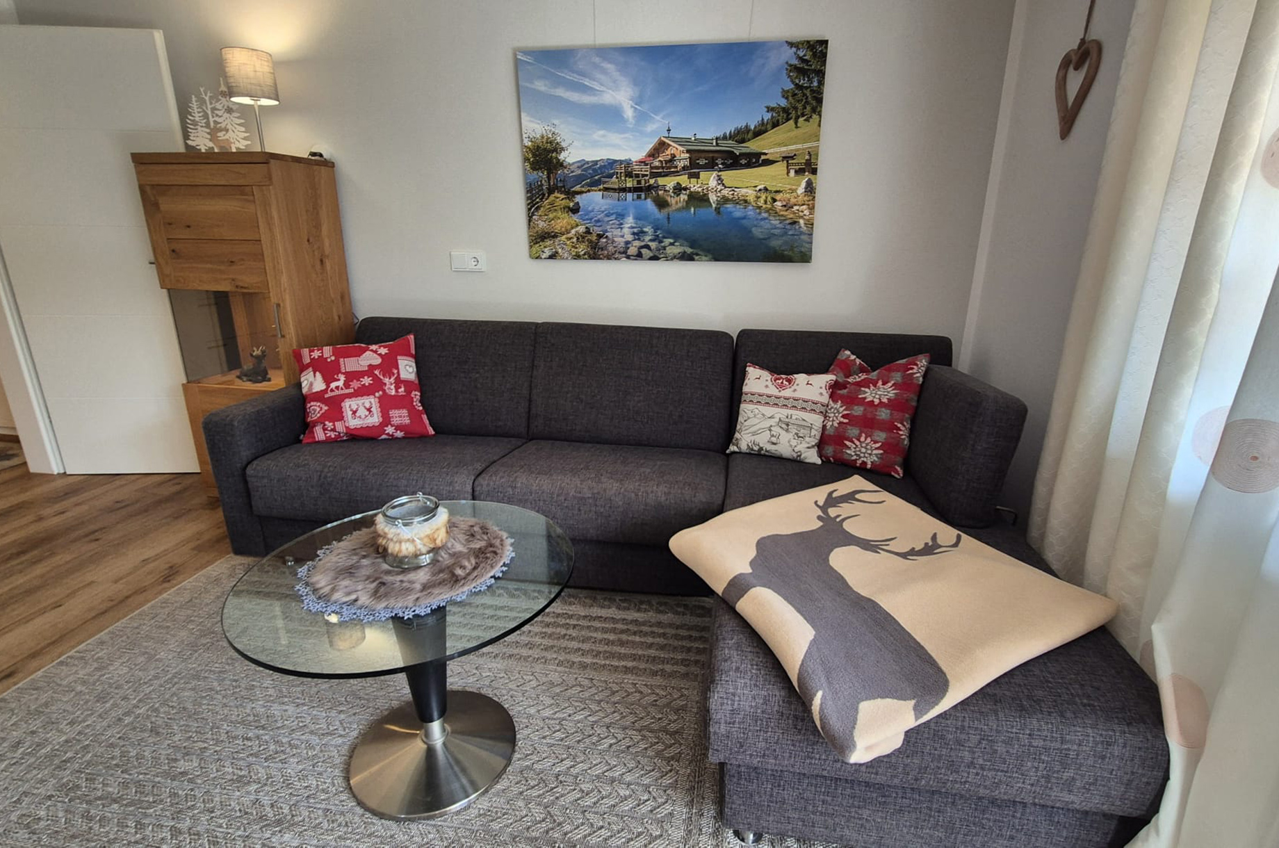 Unterkunft im Allgäu: Ferienwohnung  Alpenherz in Obermaiselstein im Allgäu - Ferienwohnung Alpenherz in Obermaiselstein