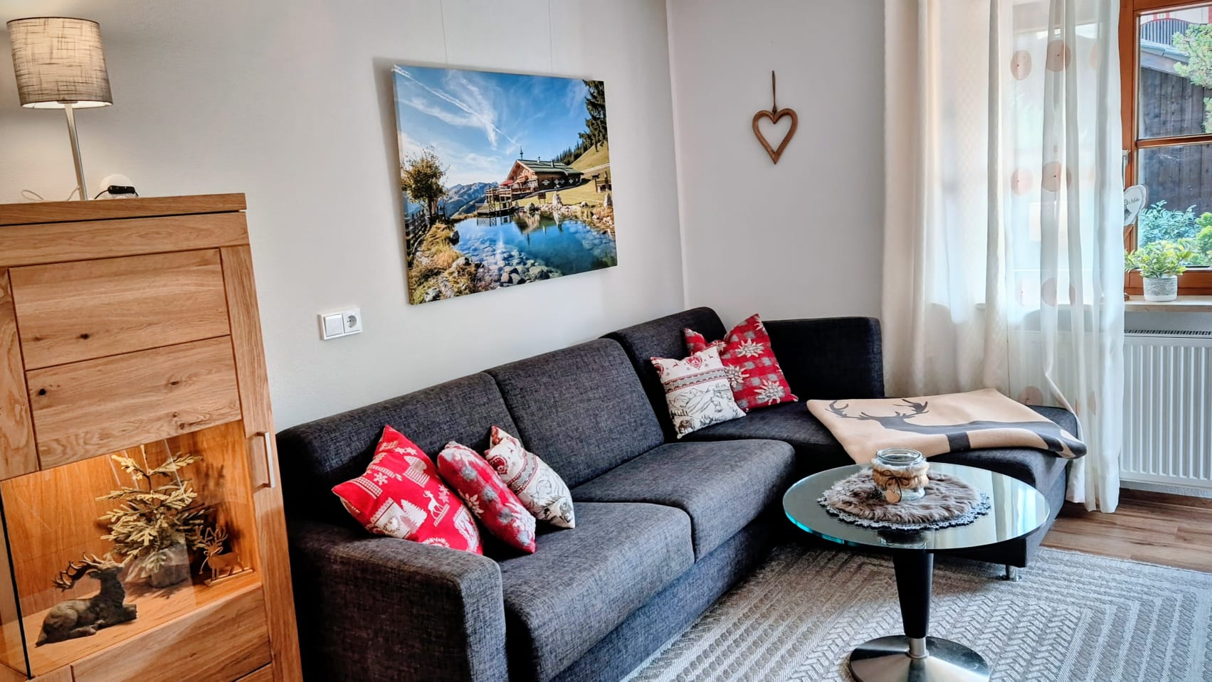 Unterkunft im Allgäu: Ferienwohnung  Alpenherz in Obermaiselstein im Allgäu - Ferienwohnung Alpenherz in Obermaiselstein