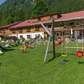 Hotels und Ferienwohnungen im Oberallgäu: Berggasthof Riefenkopf bei Oberstdorf im Allgäu  - Berggasthof Riefenkopf im Trettachtal bei Oberstdorf