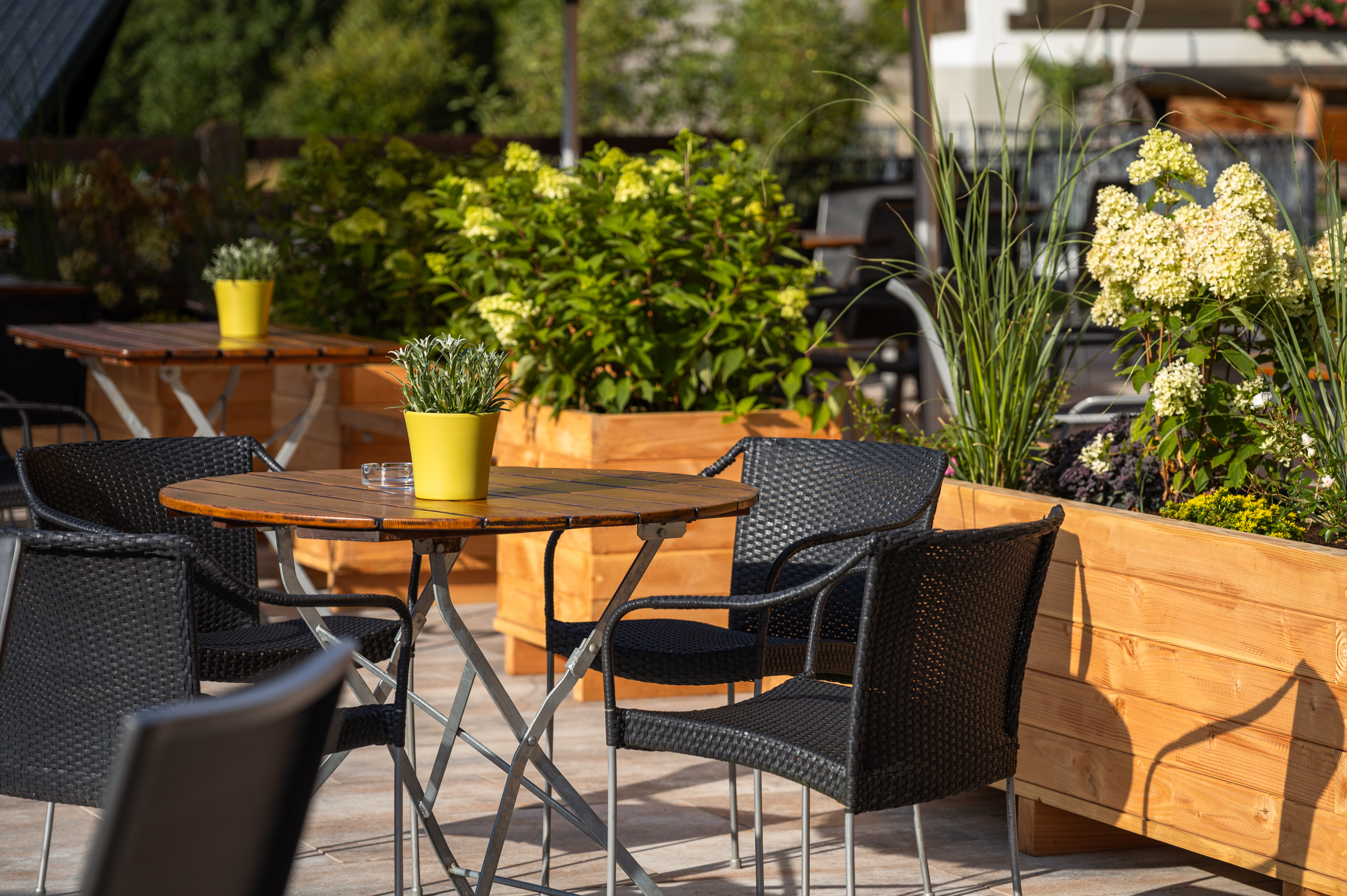 Unterkunft im Allgäu: Sonnenterrasse - 4****S Hotel Erlebach in Riezlern