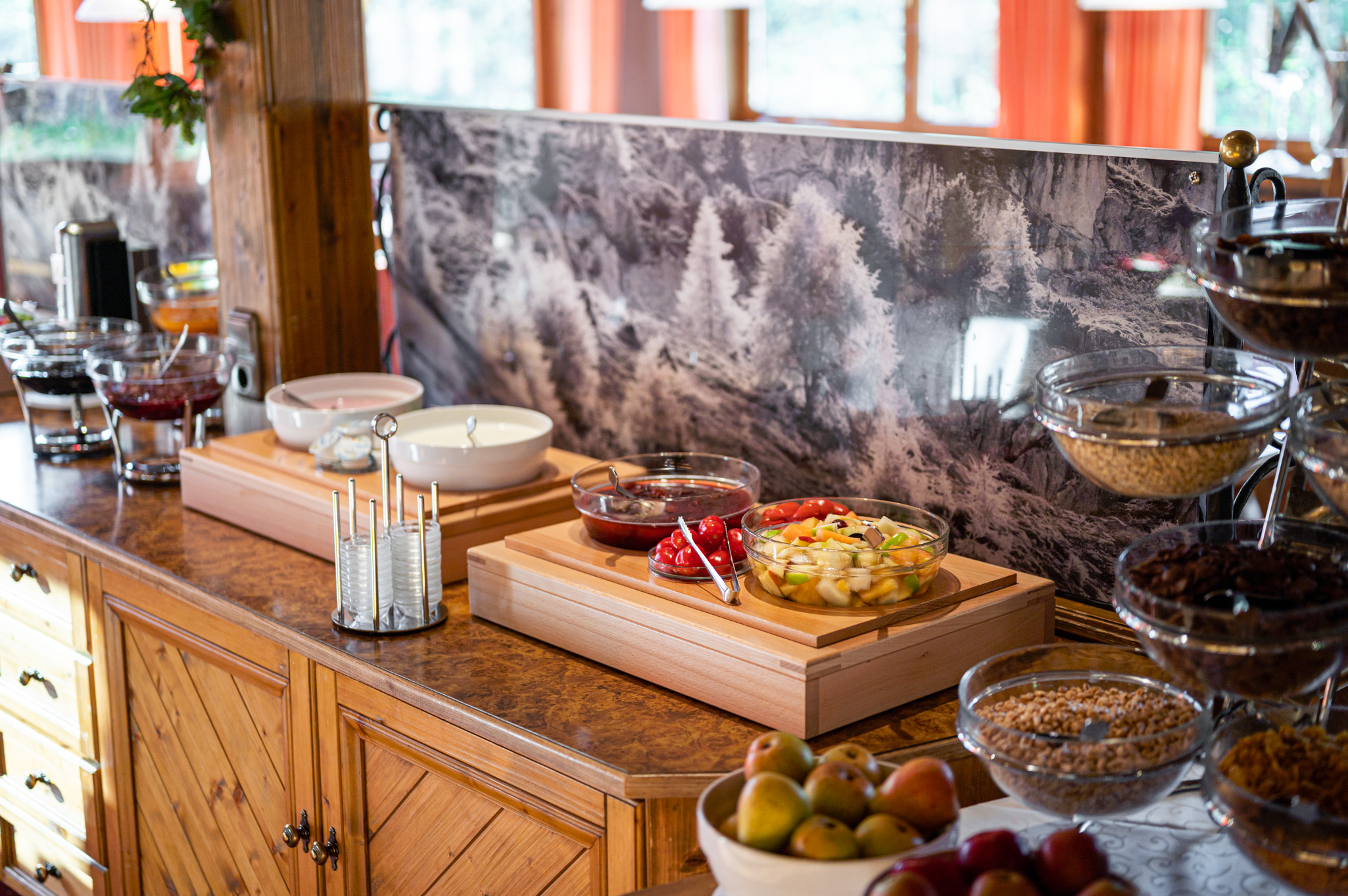 Unterkunft im Allgäu: Frühstücksbuffet - Wohlfühlhotel Frohsinn in Fischen im Allgäu