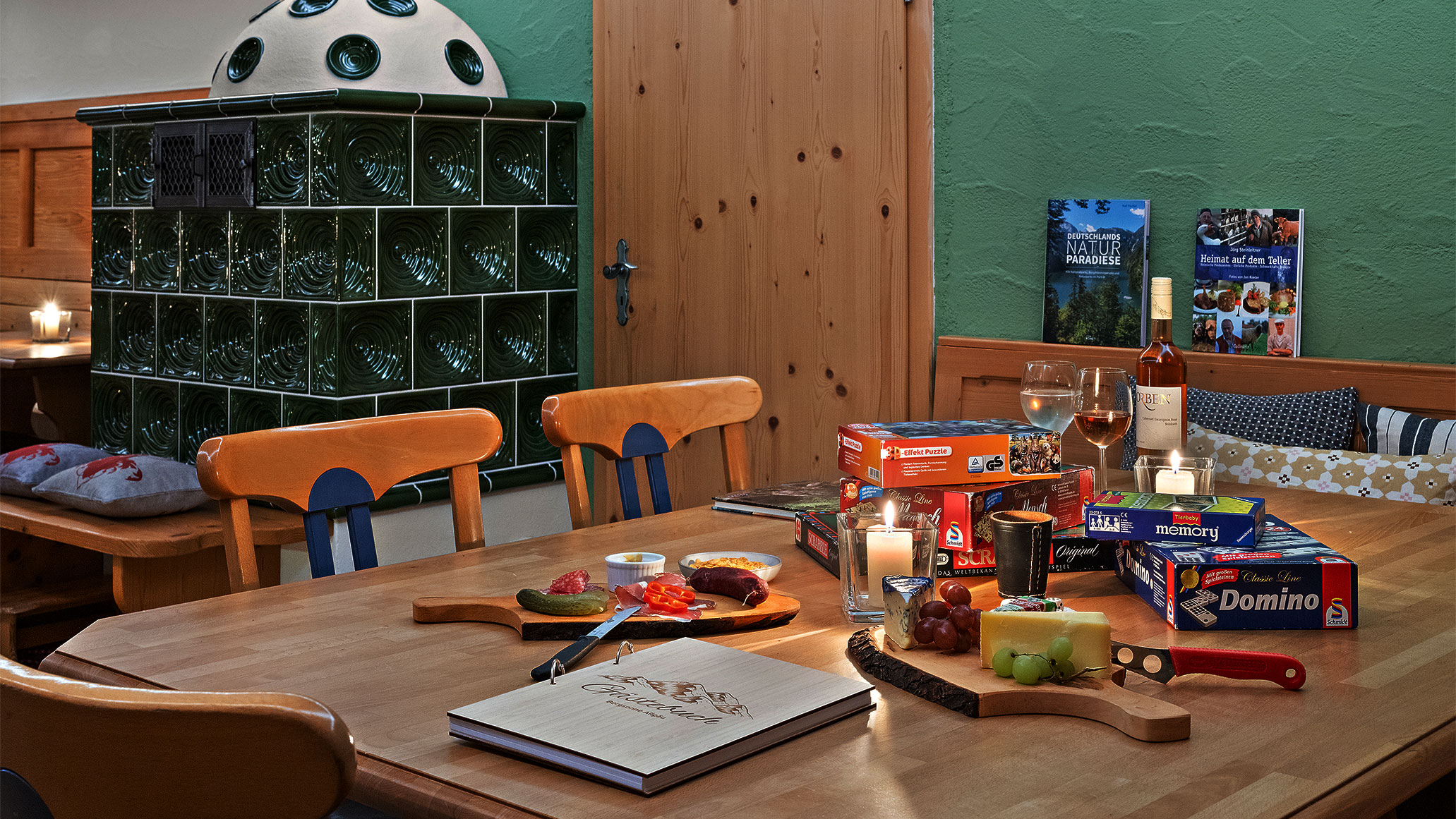 Unterkunft im Allgäu: Communitytable - Hotel Bergsonne Allgäu