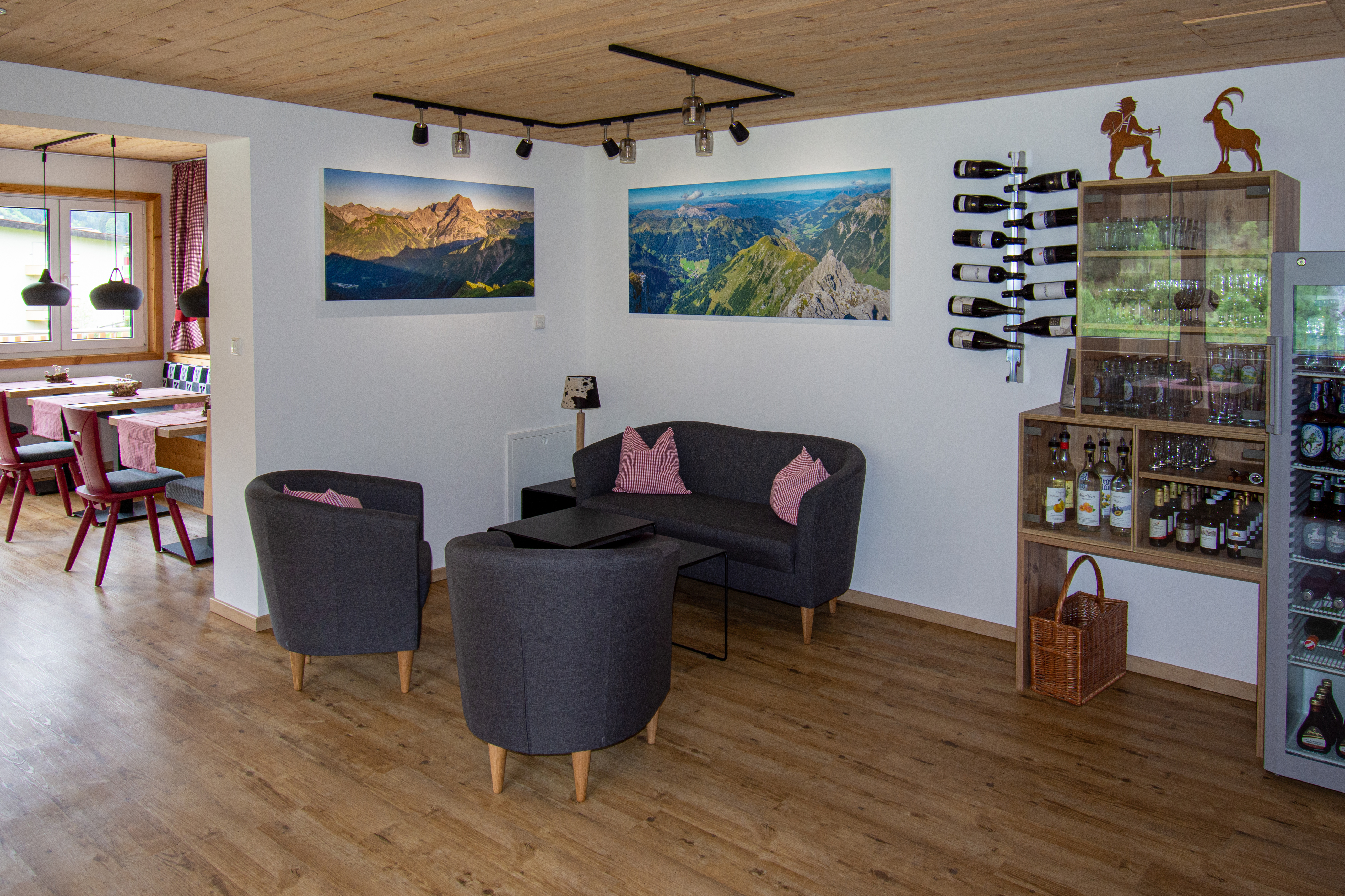 Unterkunft im Allgäu: Aufenthaltsraum | DAS KLEEMANNs - DAS KLEEMANNs - Urlaub erfrischend anders