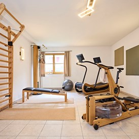 Unterkunft im Allgäu: Unser Fitness Bereich - Siplinger Suites in Balderschwang
